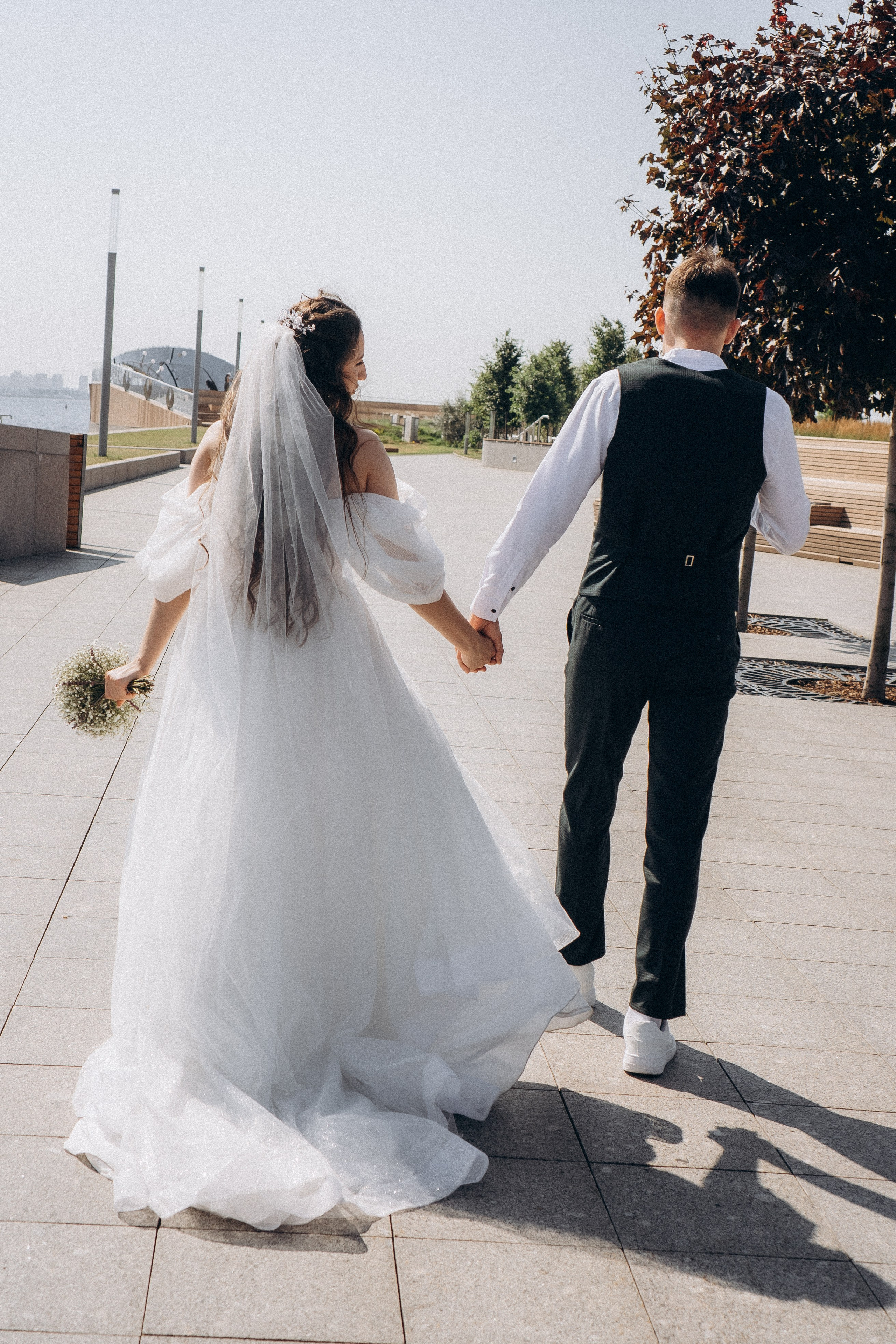 СВАДЕБНАЯ СЬЕМК В ПАРКЕ 300-ЛЕТИЯ. Профессиональный фотограф, Санкт-Петербург — Виктория Богомолова