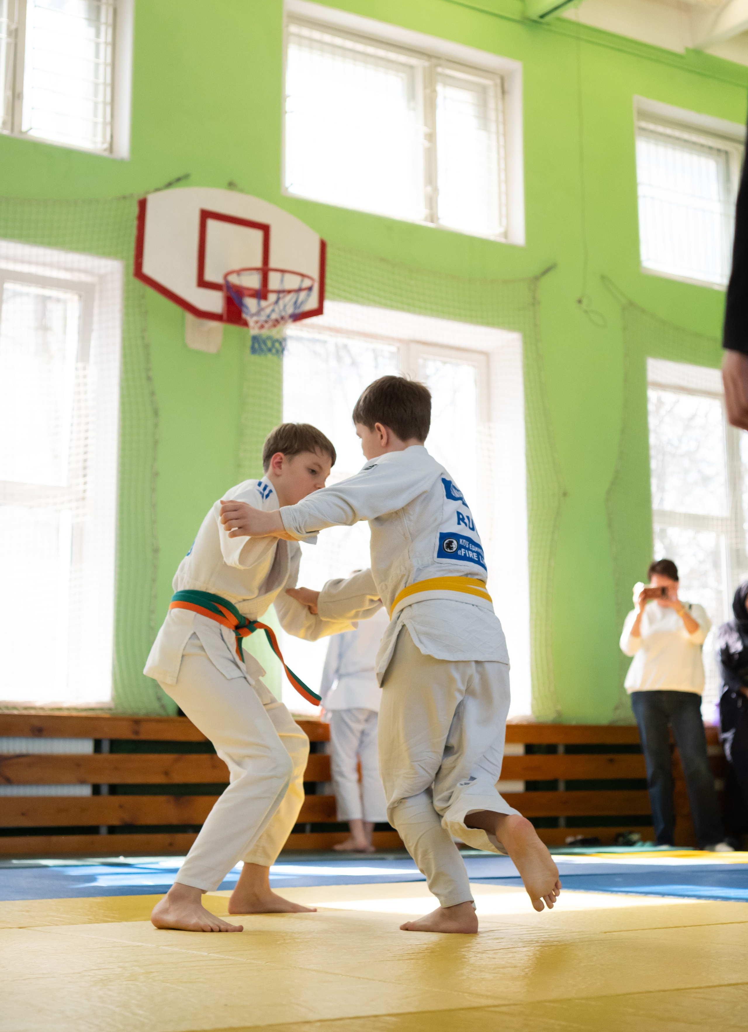 Спортивные соревнования по Дзюдо. Детский и семейный фотограф г. Москва Оксана Катаджи