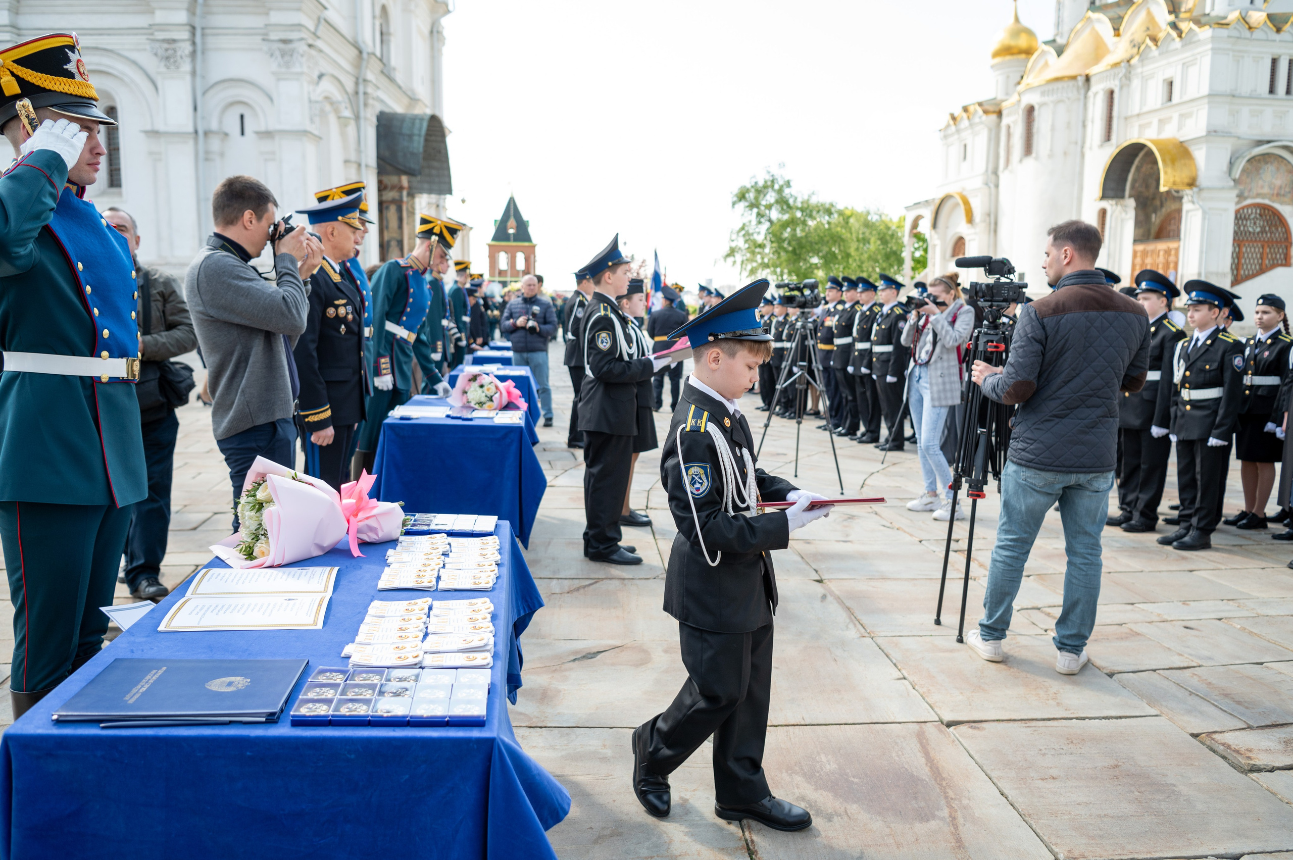 Фотосессия Присяги кадетов «Школа 1231 им. В. Д. Поленова». Детский и семейный фотограф г. Москва Оксана Катаджи