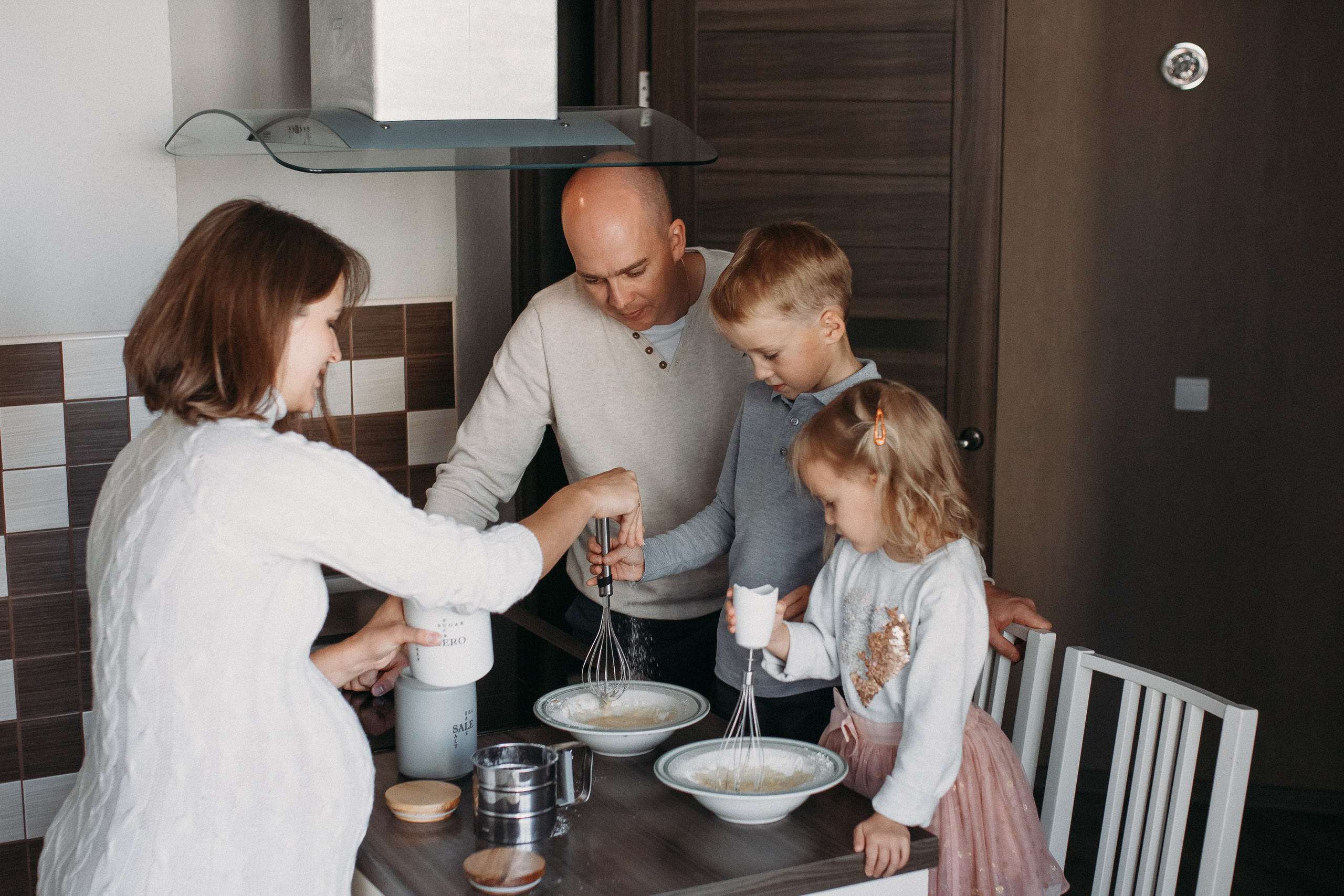 Домашняя семейная фотосессия с детьми. Семейный фотограф Екатеринбург Черепанова Олеся