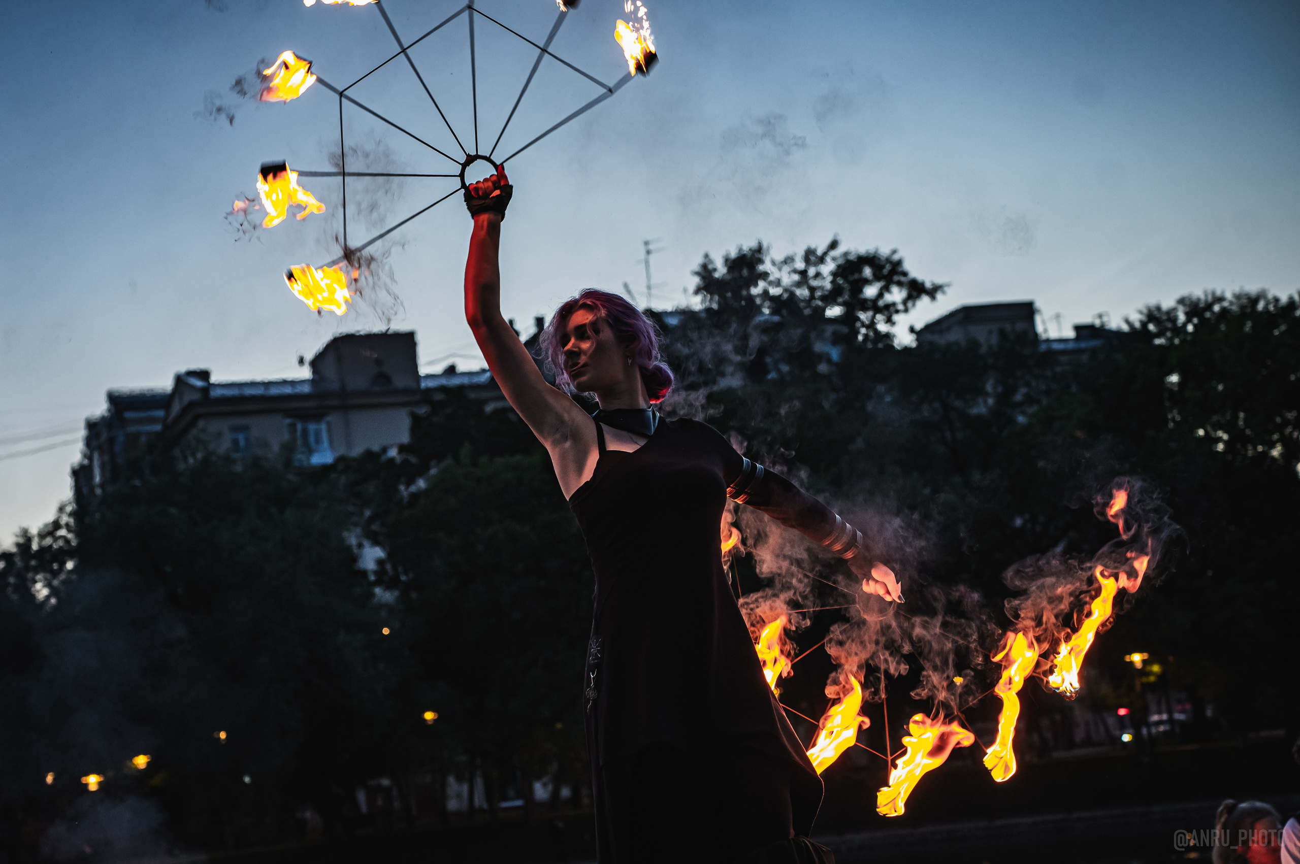 «FIRE FAMILY» Фаершоу. Репортажный фотограф Анастасия Рубцова