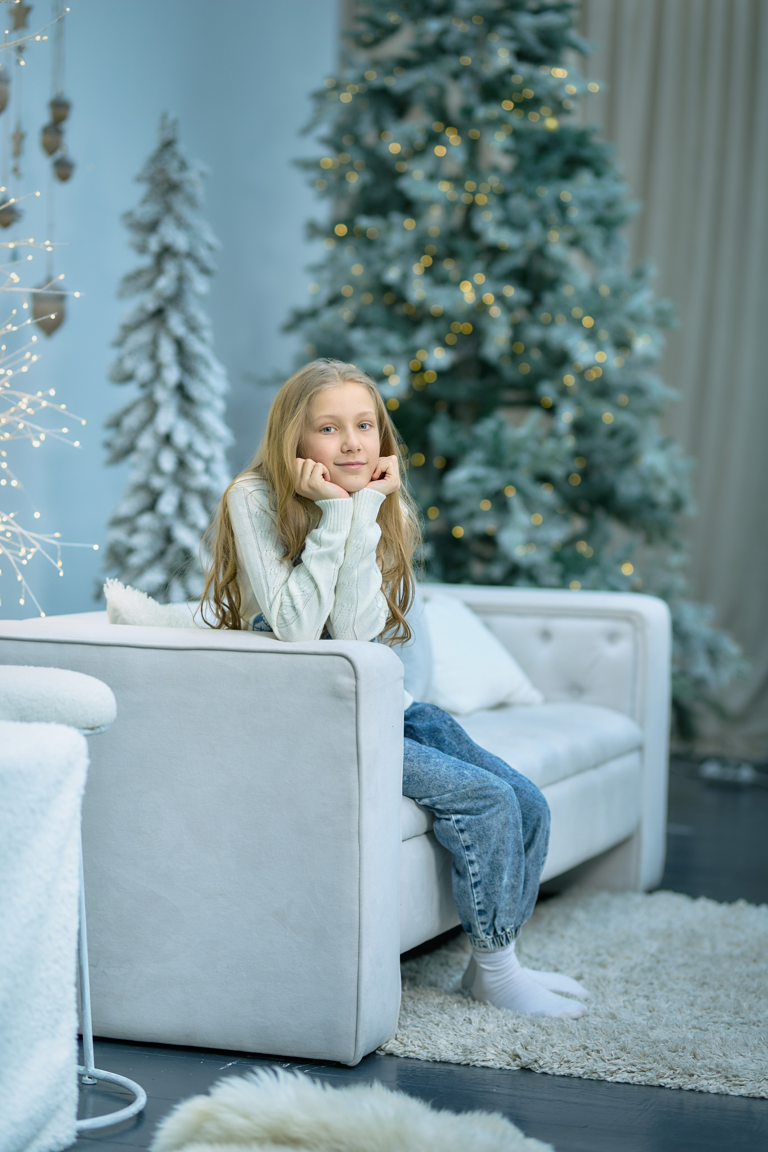 Семейная студийная новогодняя фотосессия. Владимир Суздалов (ProMaXe) — Портретный фотограф, тематические фотосессии в Чебоксарах