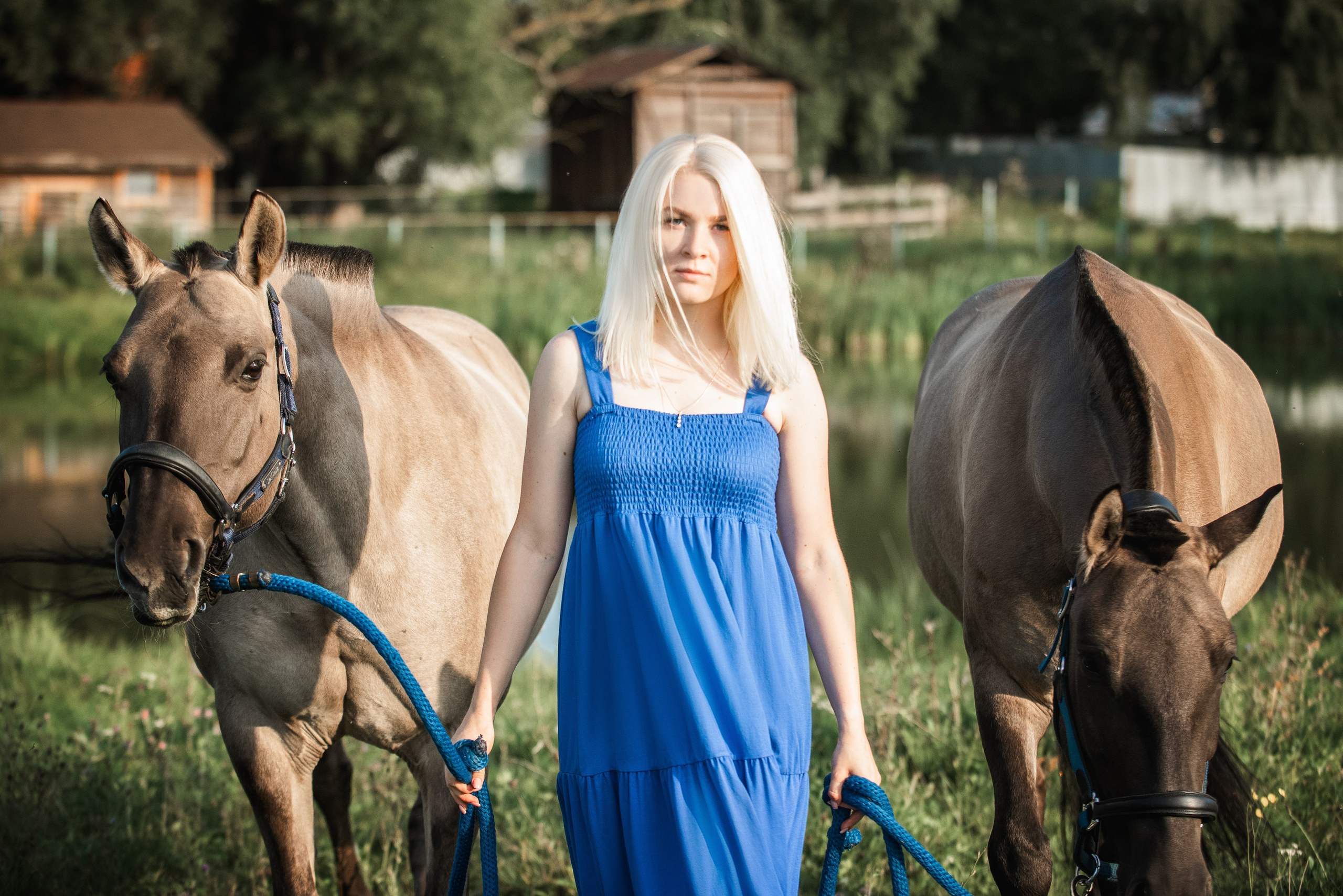 Катя SedlaMSK и Кася с Габи. Конный фотограф Куракина Дарья • Фотосессии с лошадьми