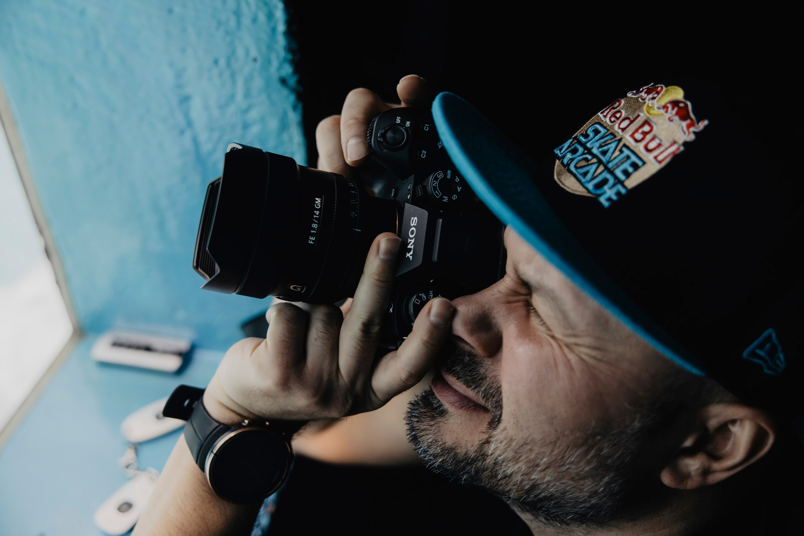 Skate Diving. Creative photographer Denis Klero