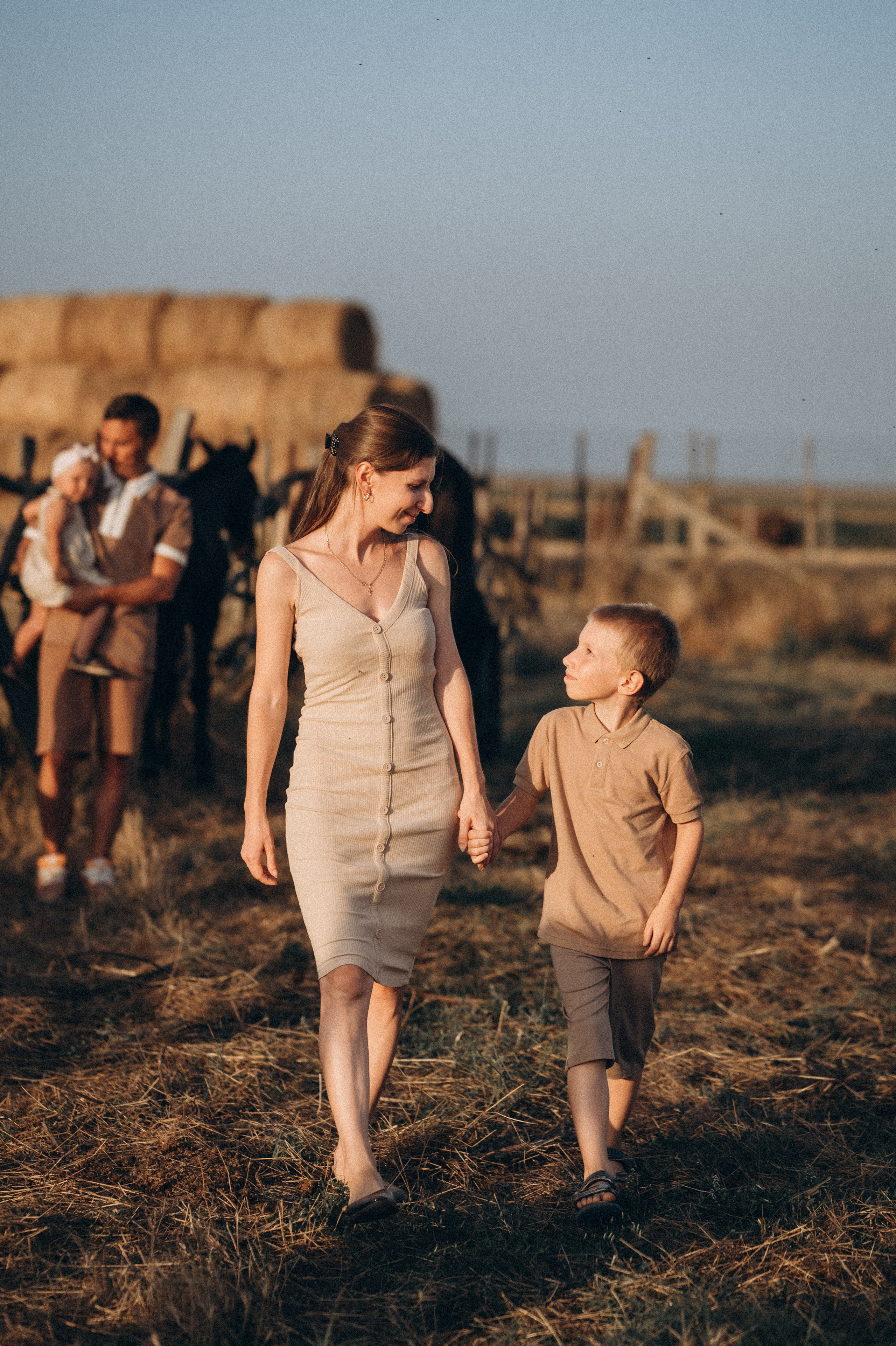 Александр, Ольга, Лева и Маша. Фотограф Горбенко Анна