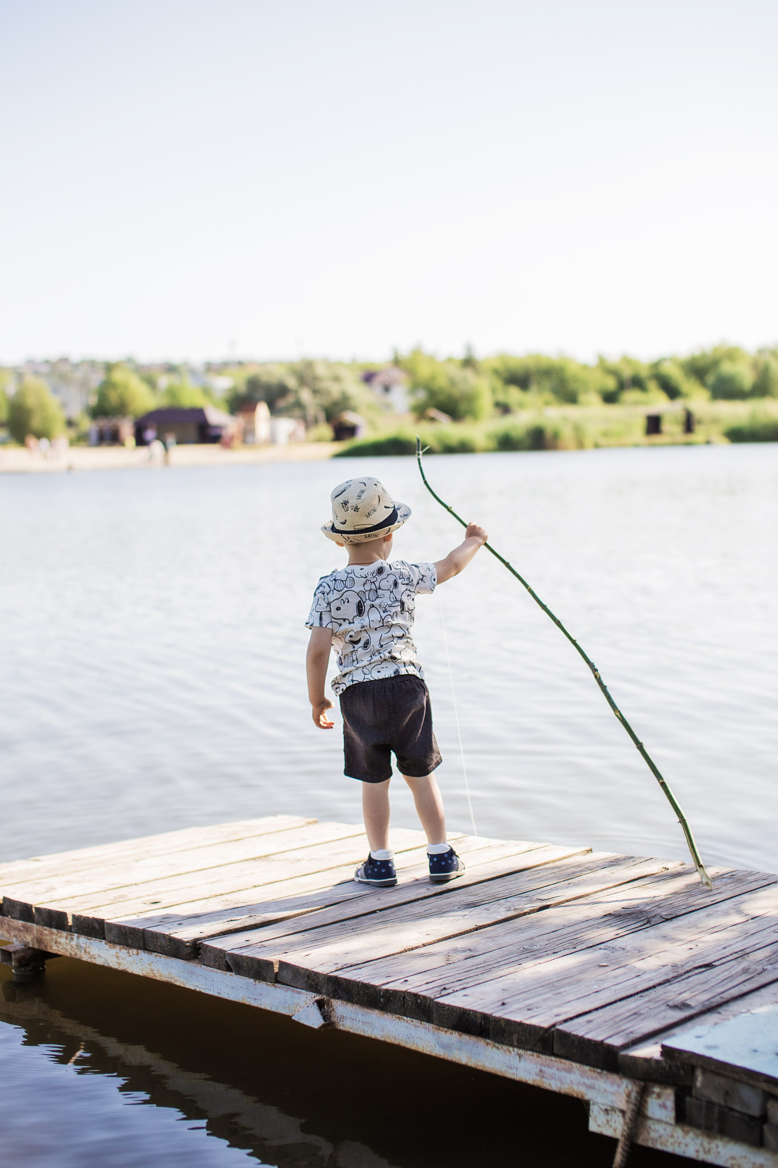 На рыбалке. Семейный фотограф в Саратове