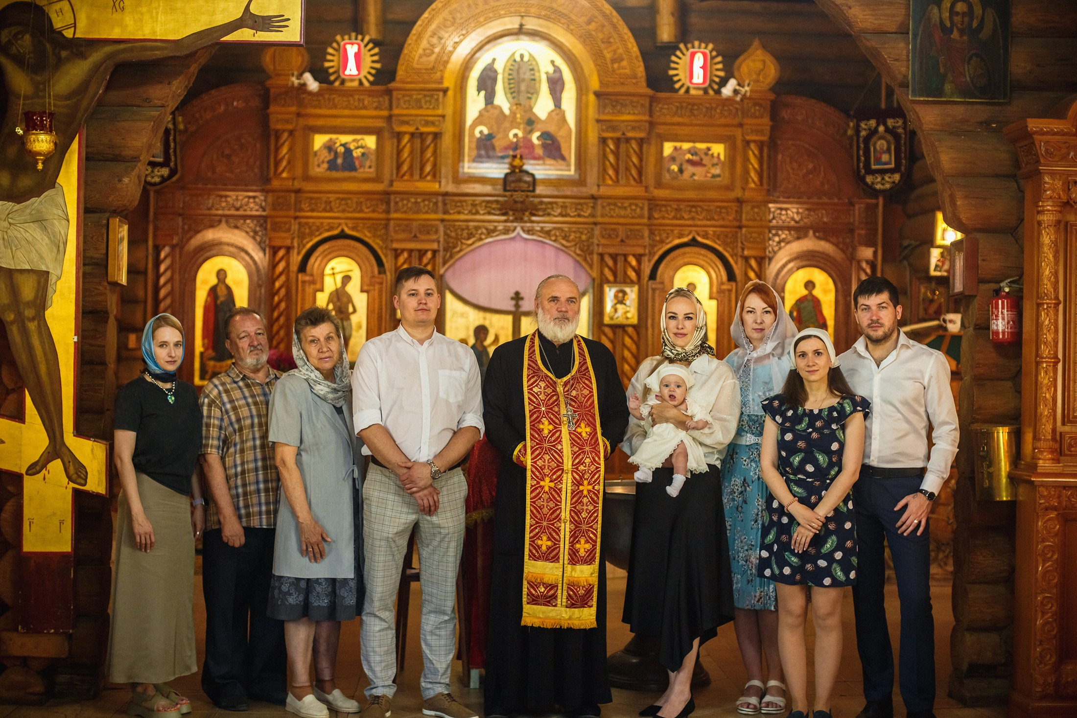 Храм Преображения Господня. Крещение Киры. Фотографы в городе Волгограде — Людмила Агеева и Алексей Околелов