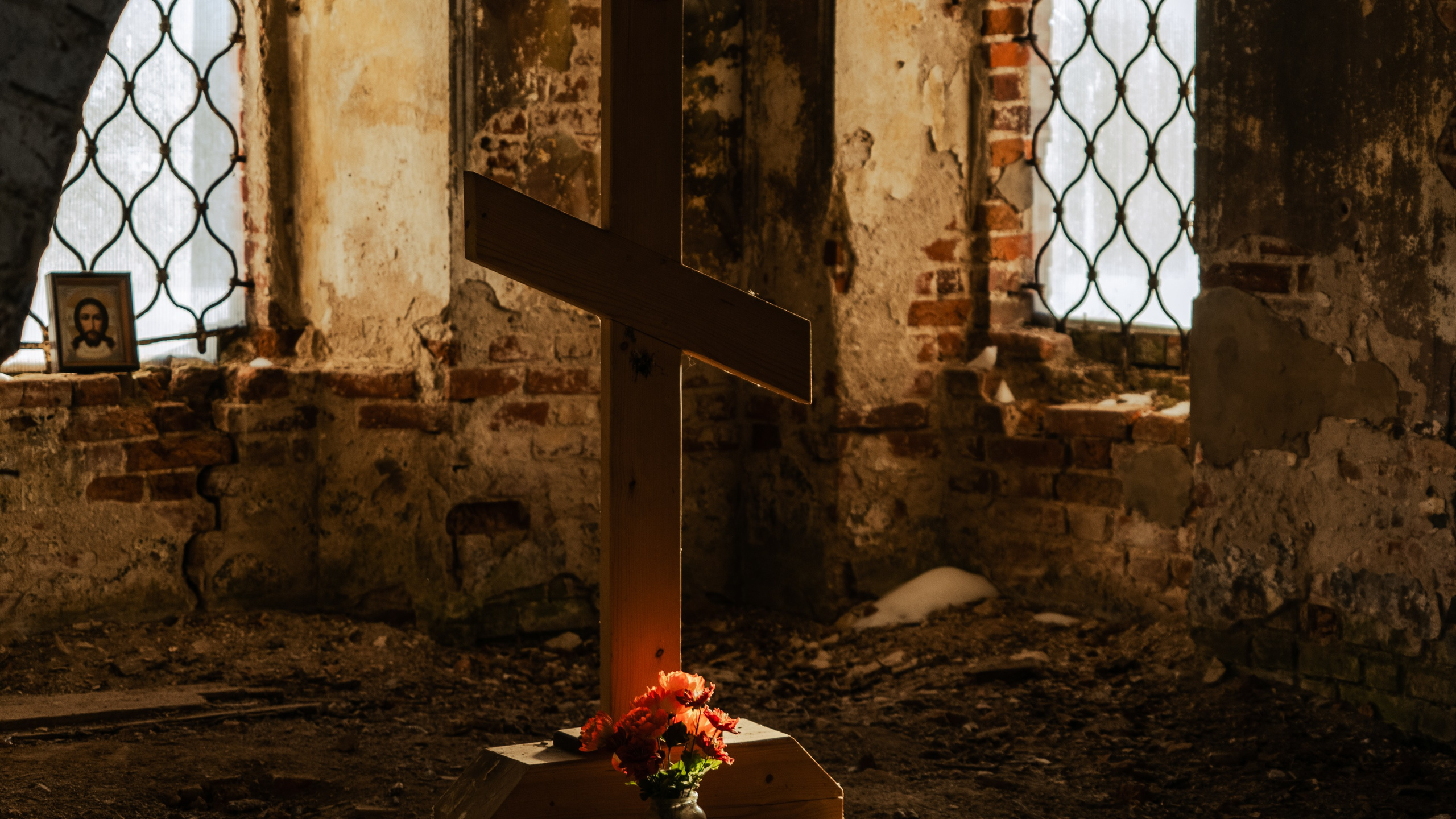 В храме. Мария Колесникова