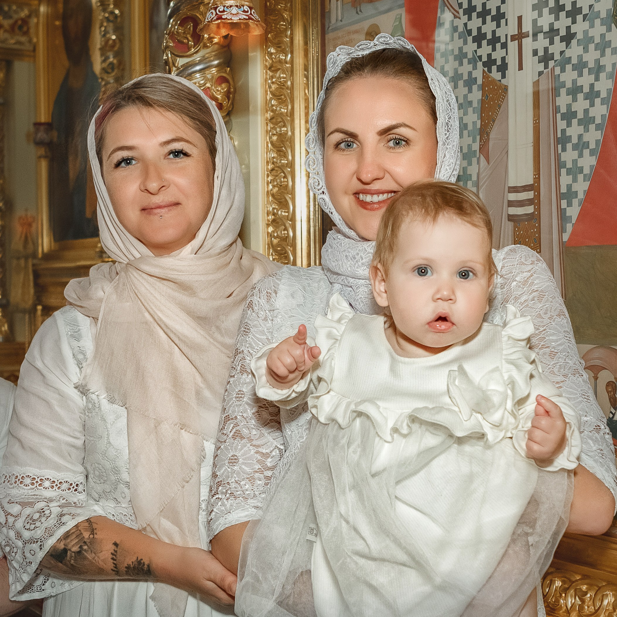 Таинство крещения Ярины. Детский, семейный фотограф в Южно-Сахалинске, Невельске и Холмске