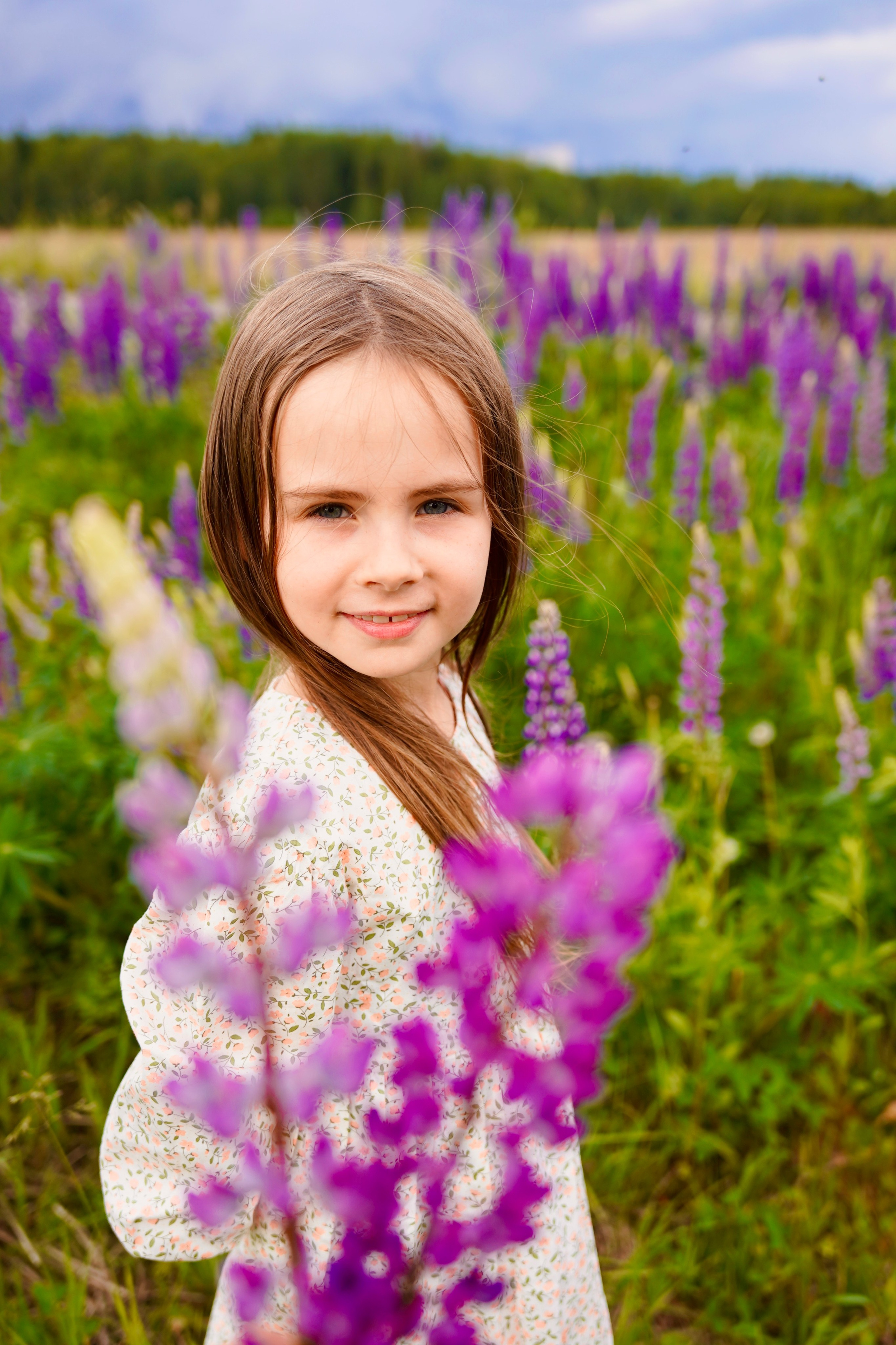 Когда цветут люпины. Семейный и детский фотограф Александра Гвоздикова