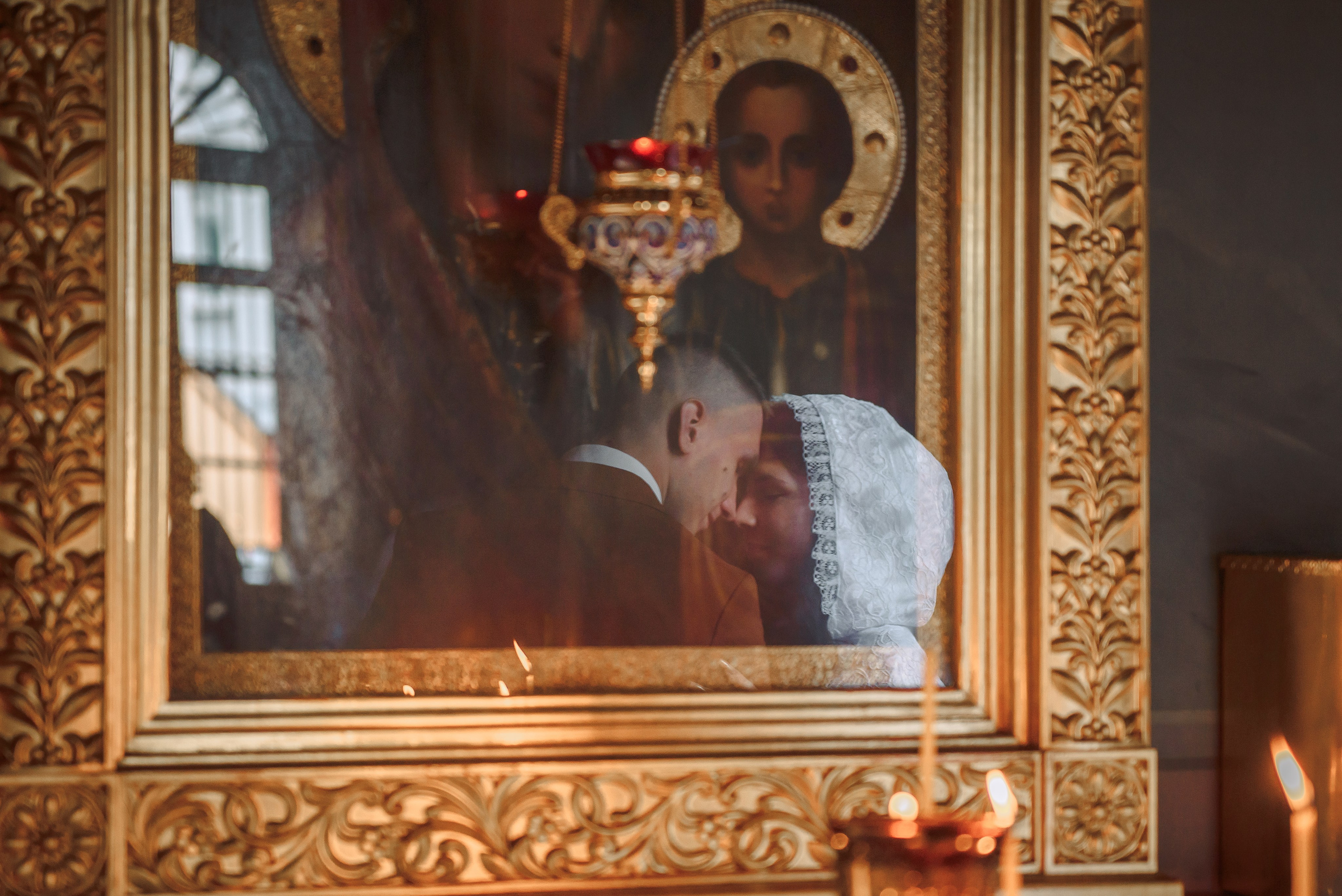 Венчание в Храме Бориса и Глеба в Дегунино. Свадебный и семейный фотограф в Москве Юлия Винник