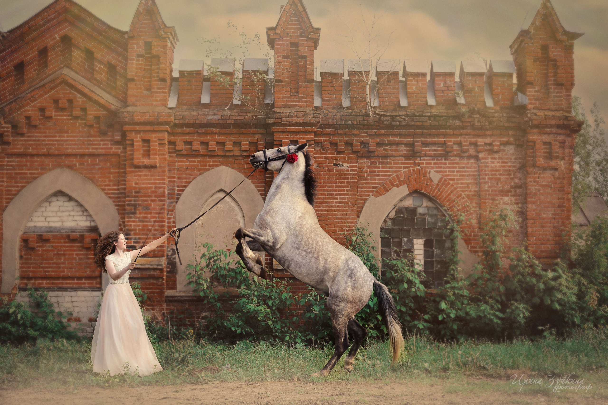 Надя и Туман. Школьный и детский фотограф Старожилово