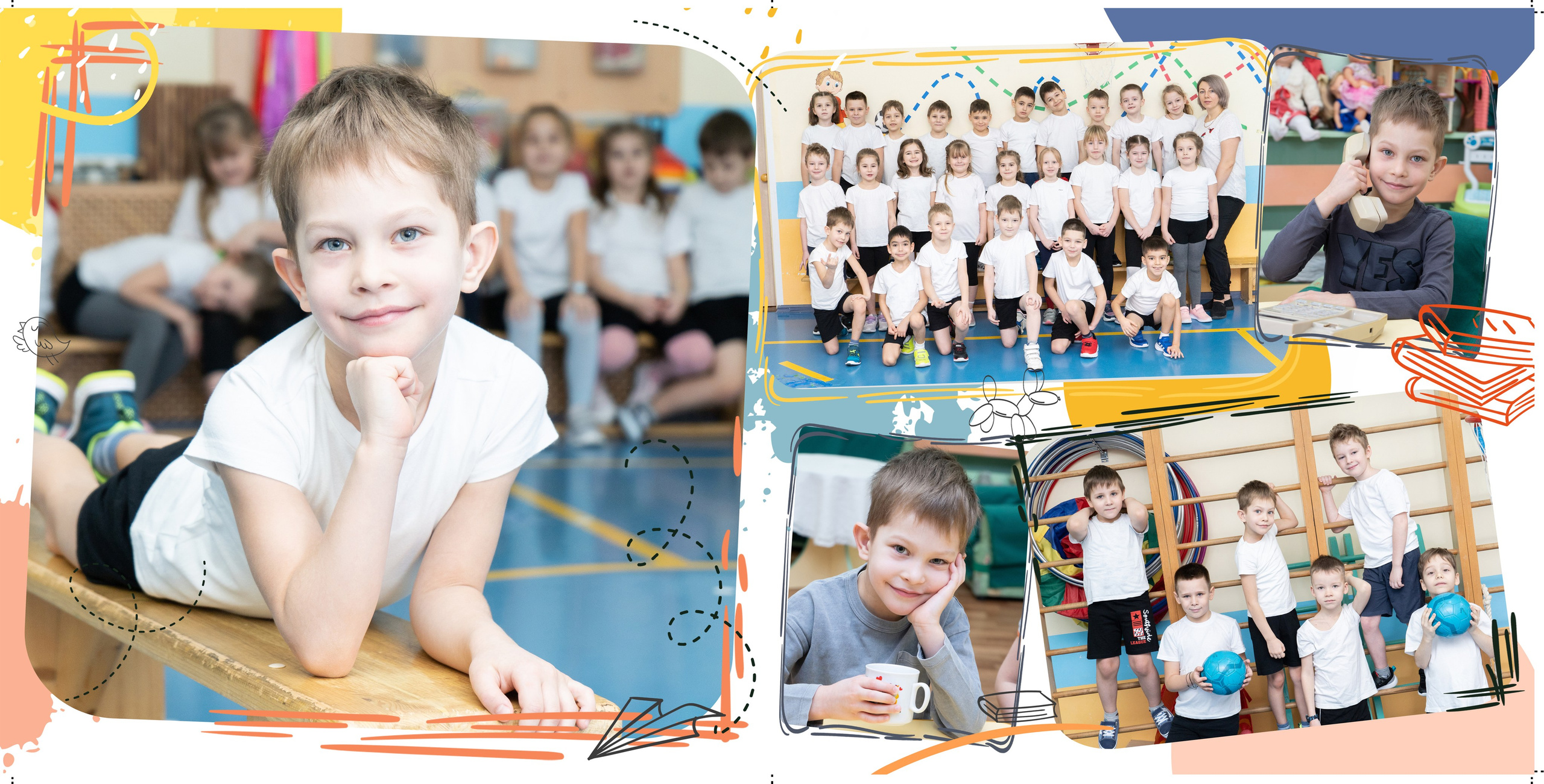 Фотокниги для детского сада. Семейный и детский фотограф в Москве Шмыкова Екатерина