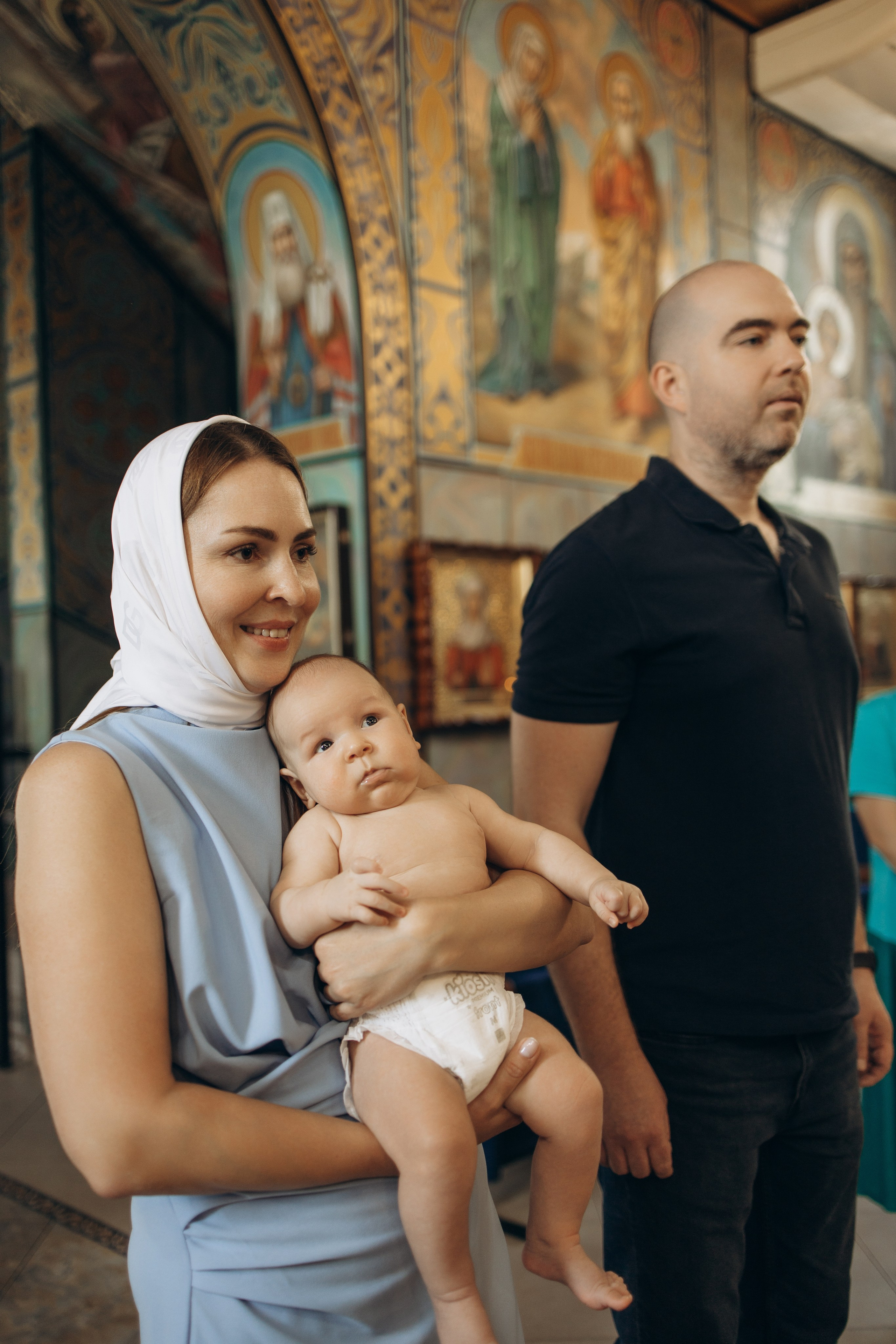 Крещение Ивана. Самый теплый фотограф в Краснодаре Рябоконь Ксения