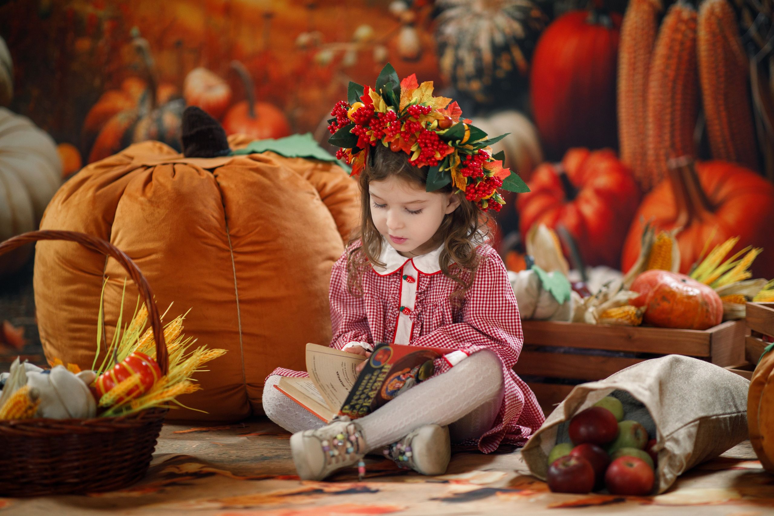 Фотопроект для детских садов «Осень». Фотограф во Владикавказе Юрий Геворгизов