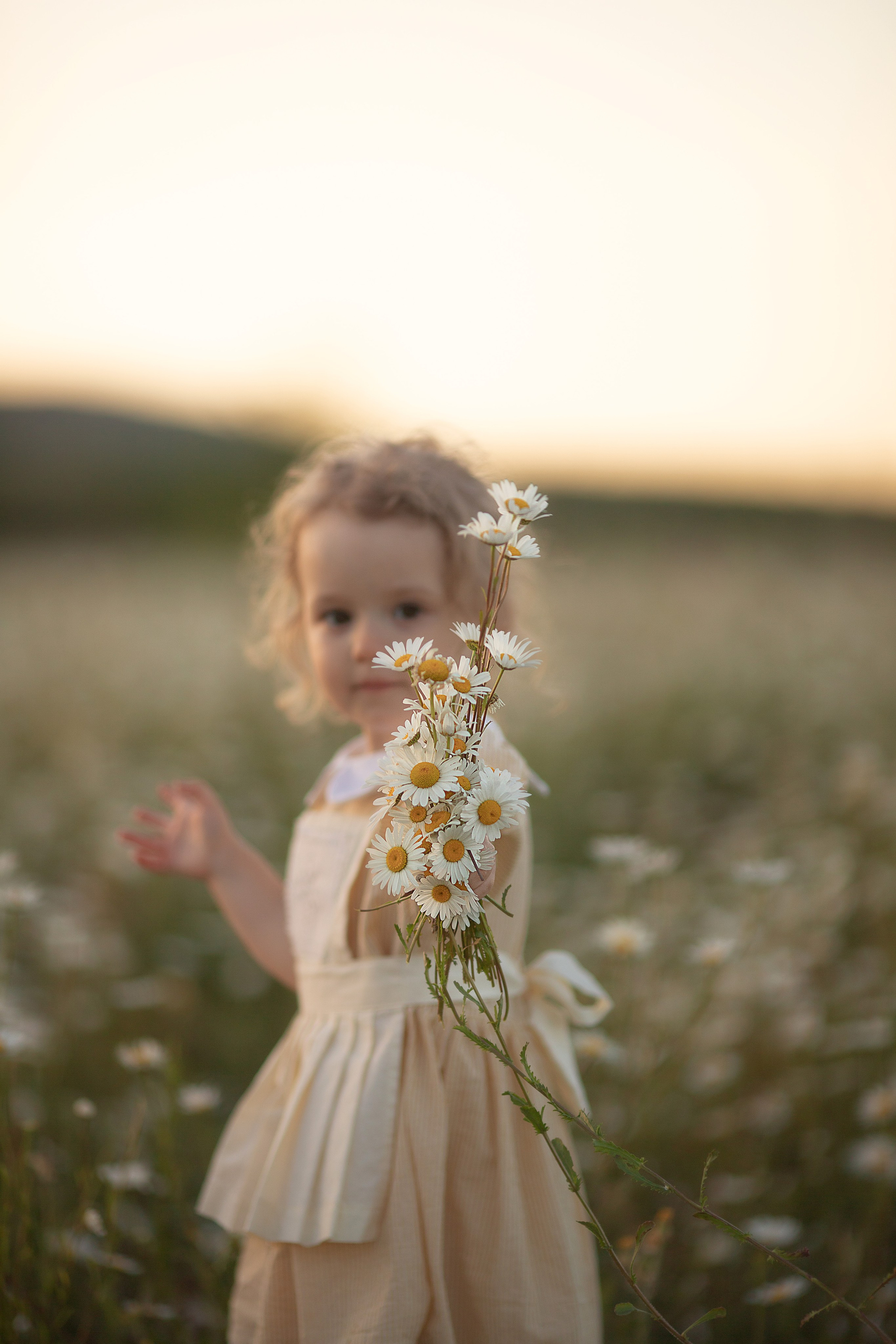 В ромашках. Семейный и детский фотограф в Крыму Екатерина Швец