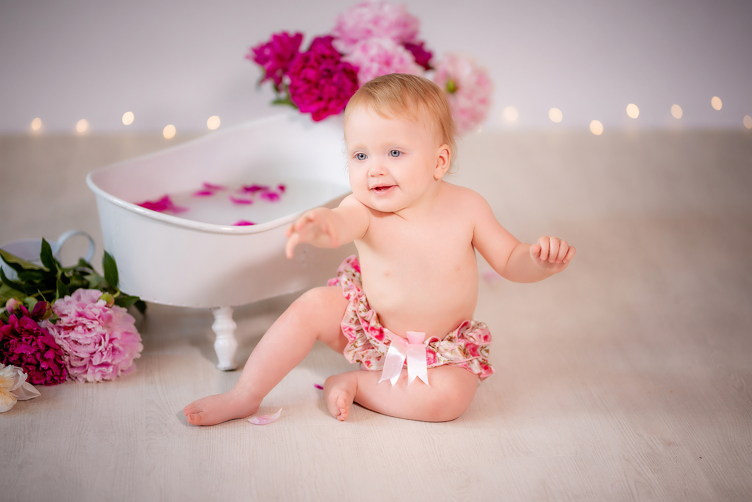 Купание малыша. Семейный и детский фотограф Верхняя Салда, Нижний Тагил