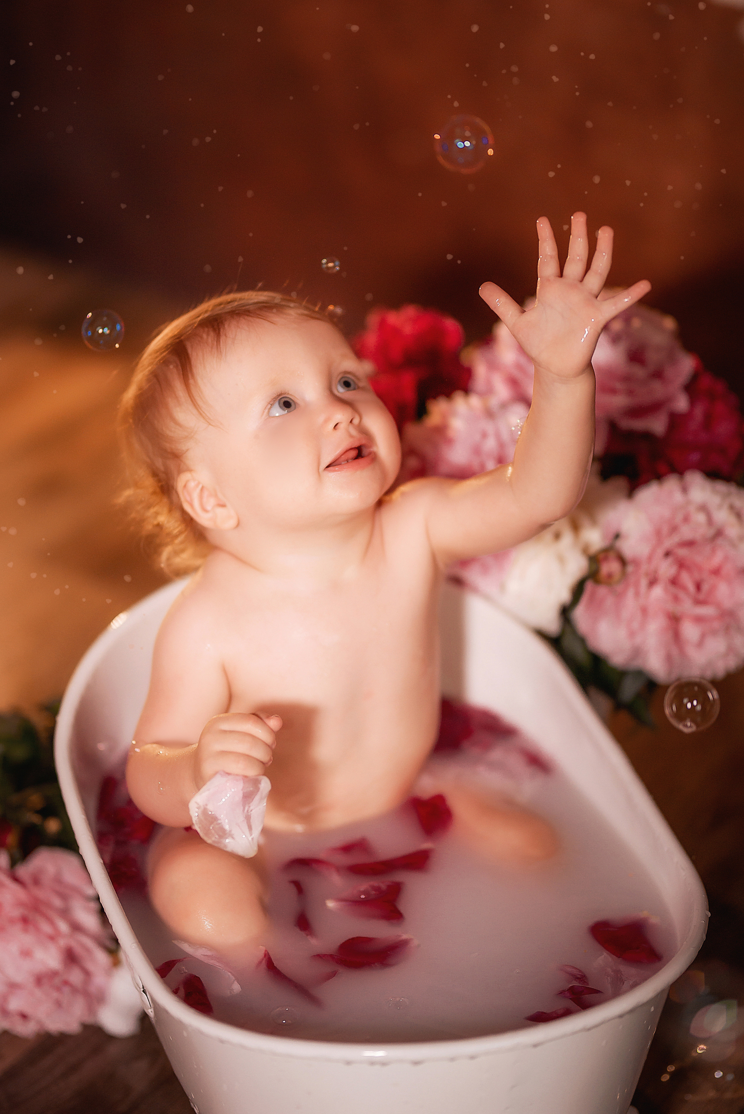 Купание малыша. Семейный и детский фотограф Верхняя Салда, Нижний Тагил