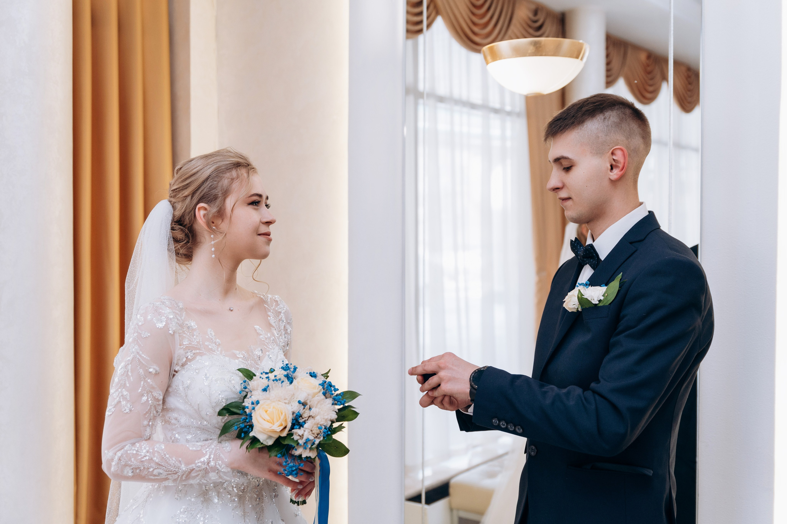 Регистрация, Центральный загс. Фотограф в Новосибирске