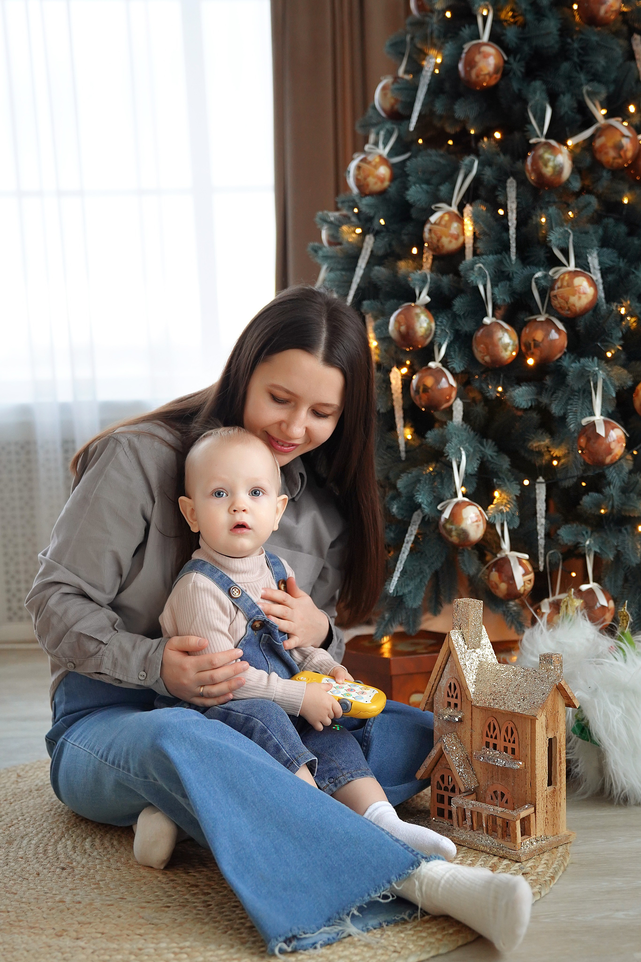 Семейная фотосессия в студии ZOOM (Сосенки). Семейный и детский фотограф в Москве Екатерина Офицерова