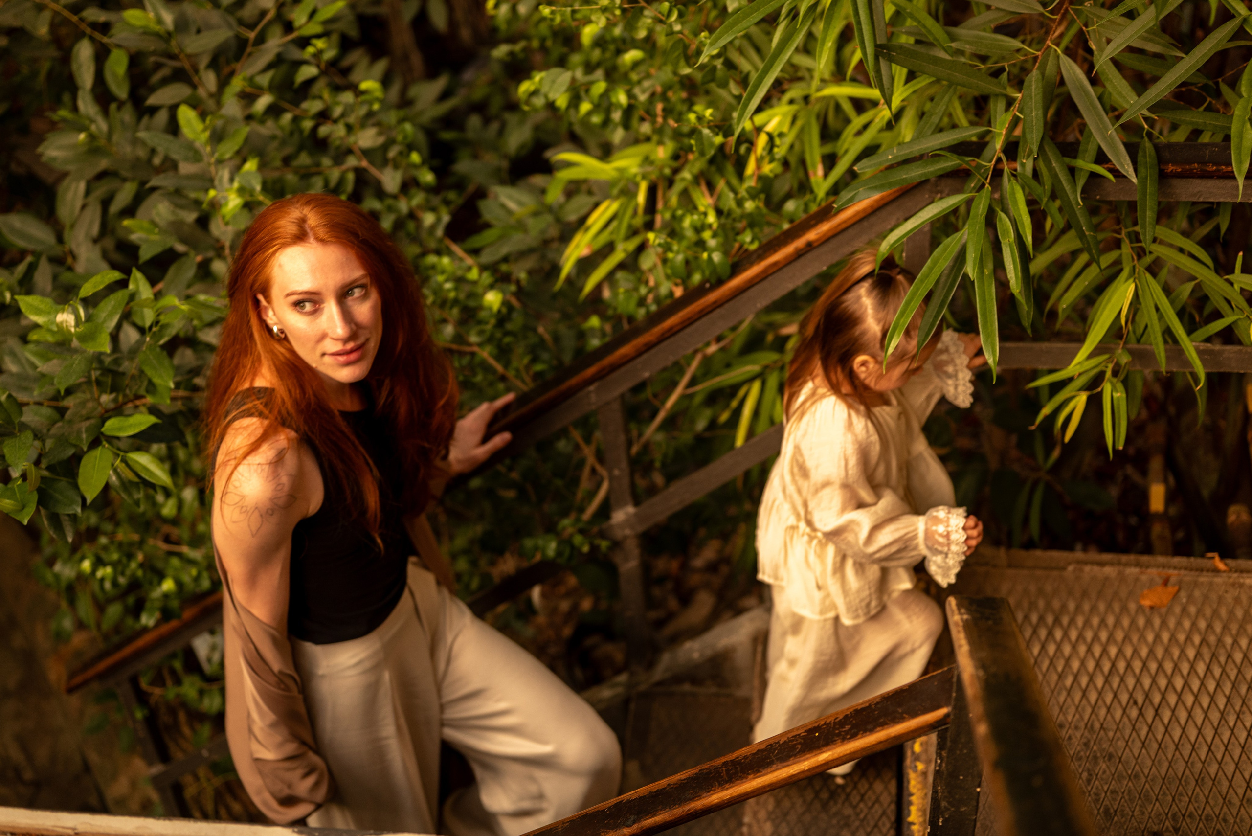 Маргарита и Кира. Ботанический сад. Семейный фотограф в Москве Дарья Пузикова