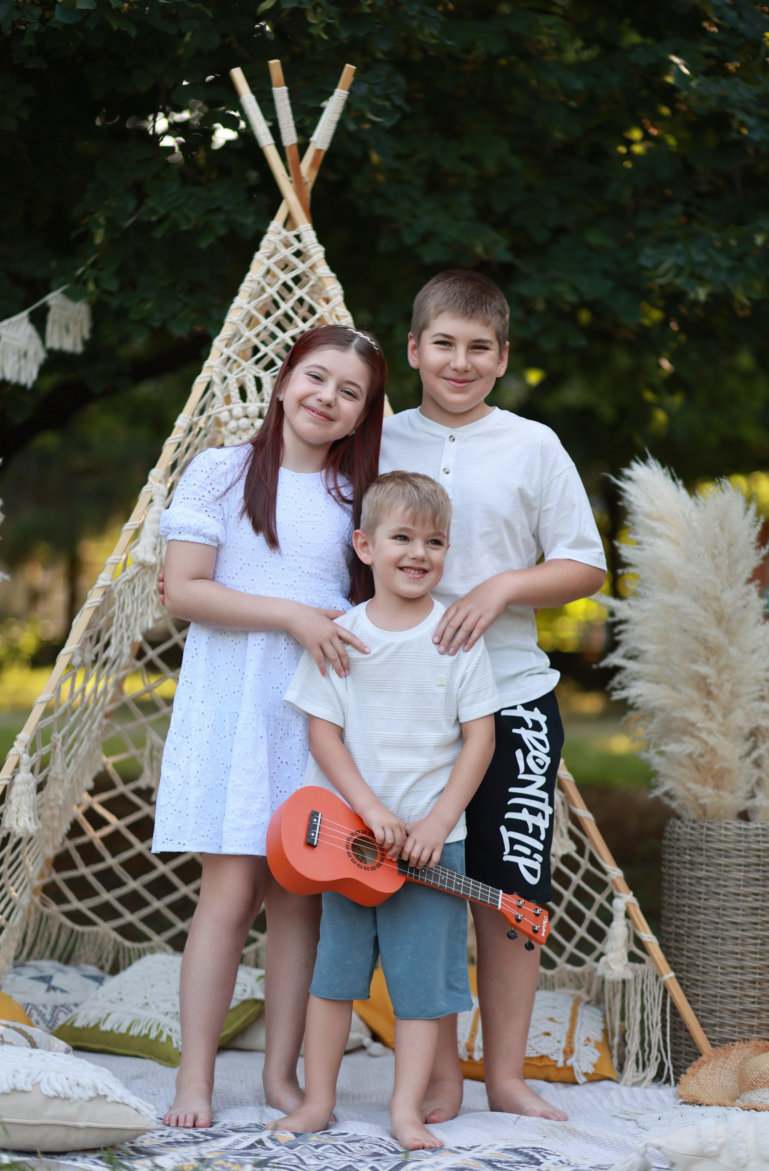 Бохо в Чистяковской Роще. Детский семейный фотограф Краснодар