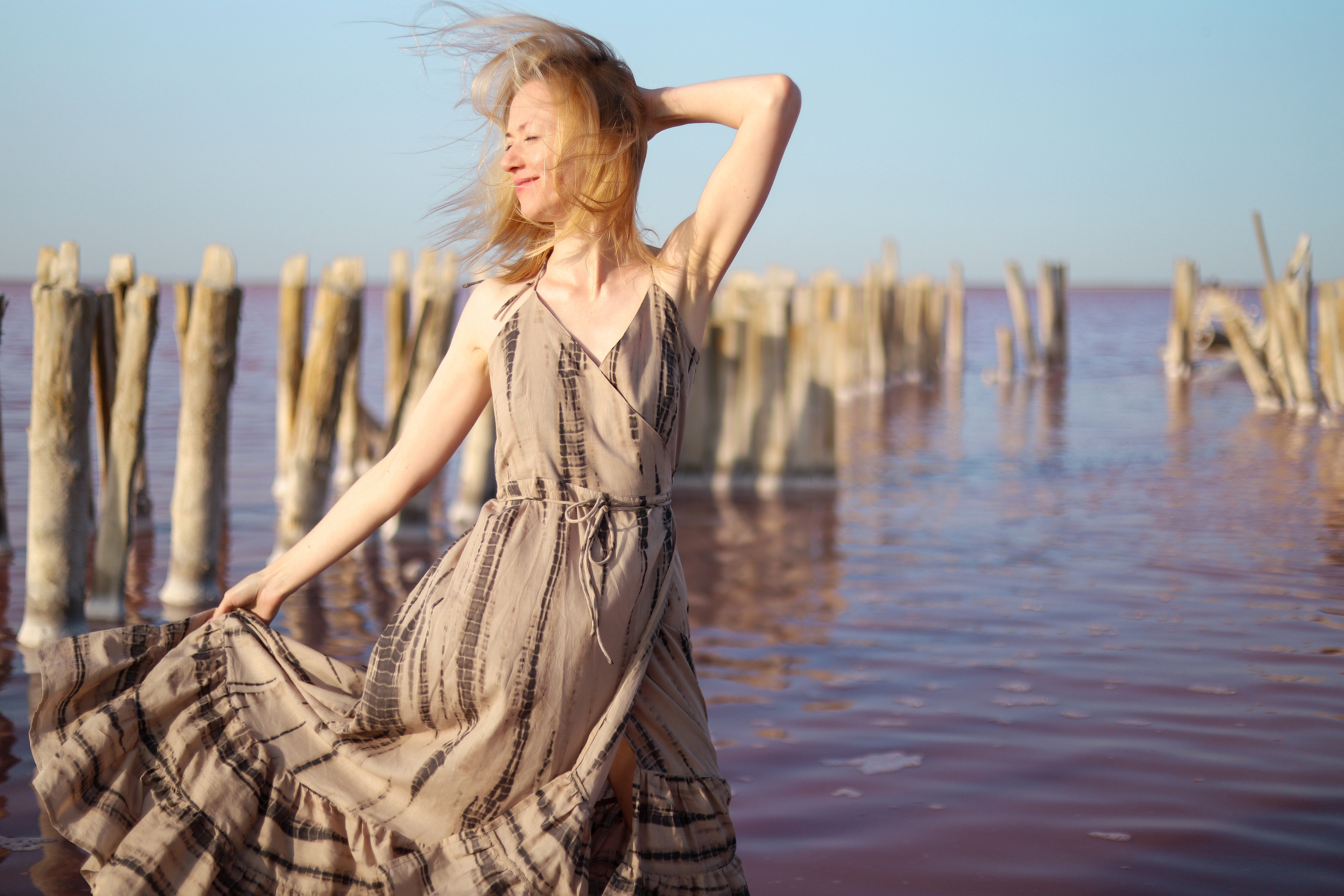 Тур на Розовое озеро. Портретный и лайфстайл фотограф в Москве Катерина Медведева