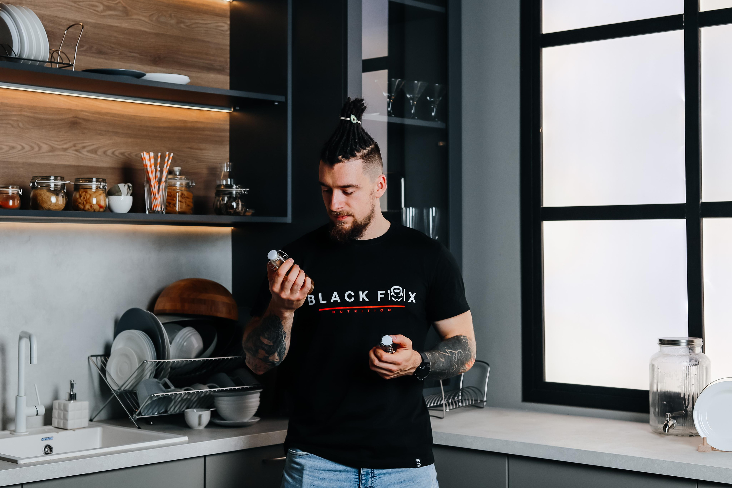 Контент для Black Fox Nutrition. Портретный и лайфстайл фотограф в Москве Катерина Медведева