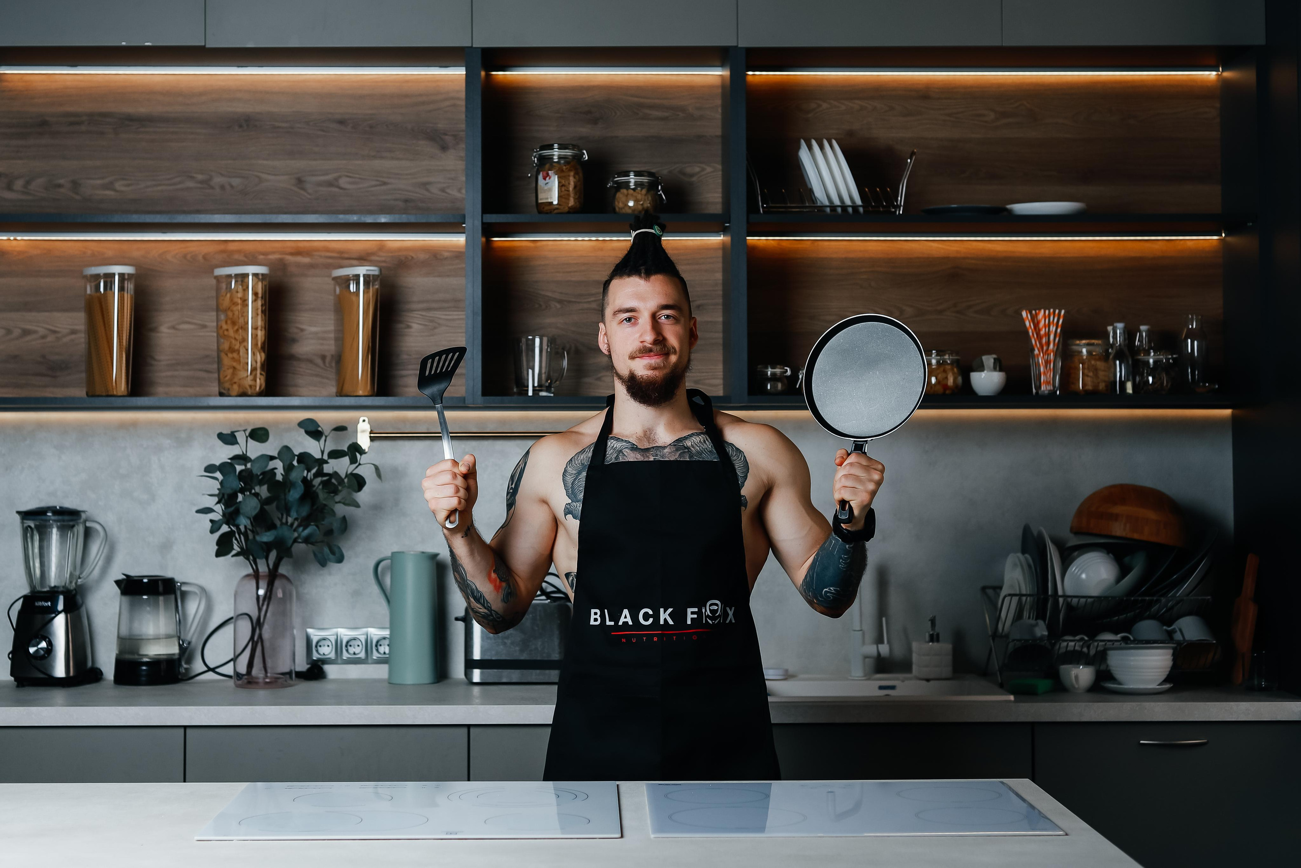 Контент для Black Fox Nutrition. Портретный и лайфстайл фотограф в Москве Катерина Медведева