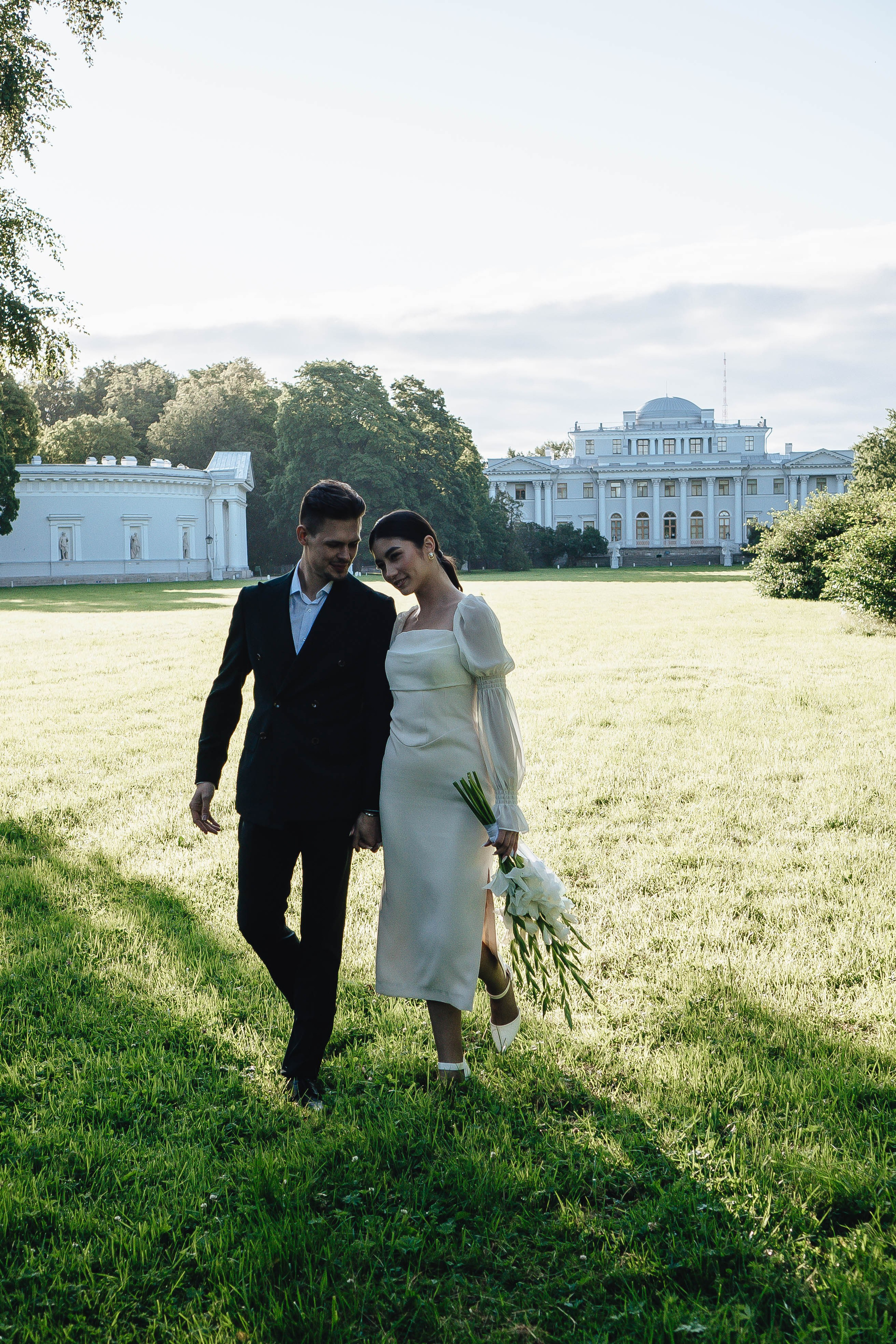 СВАДЕБНАЯ СЬЕМКА НА РАССВЕТЕ НА ЕЛАГИНОМ ОСТОРОВЕ. Профессиональный фотограф, Санкт-Петербург — Виктория Богомолова