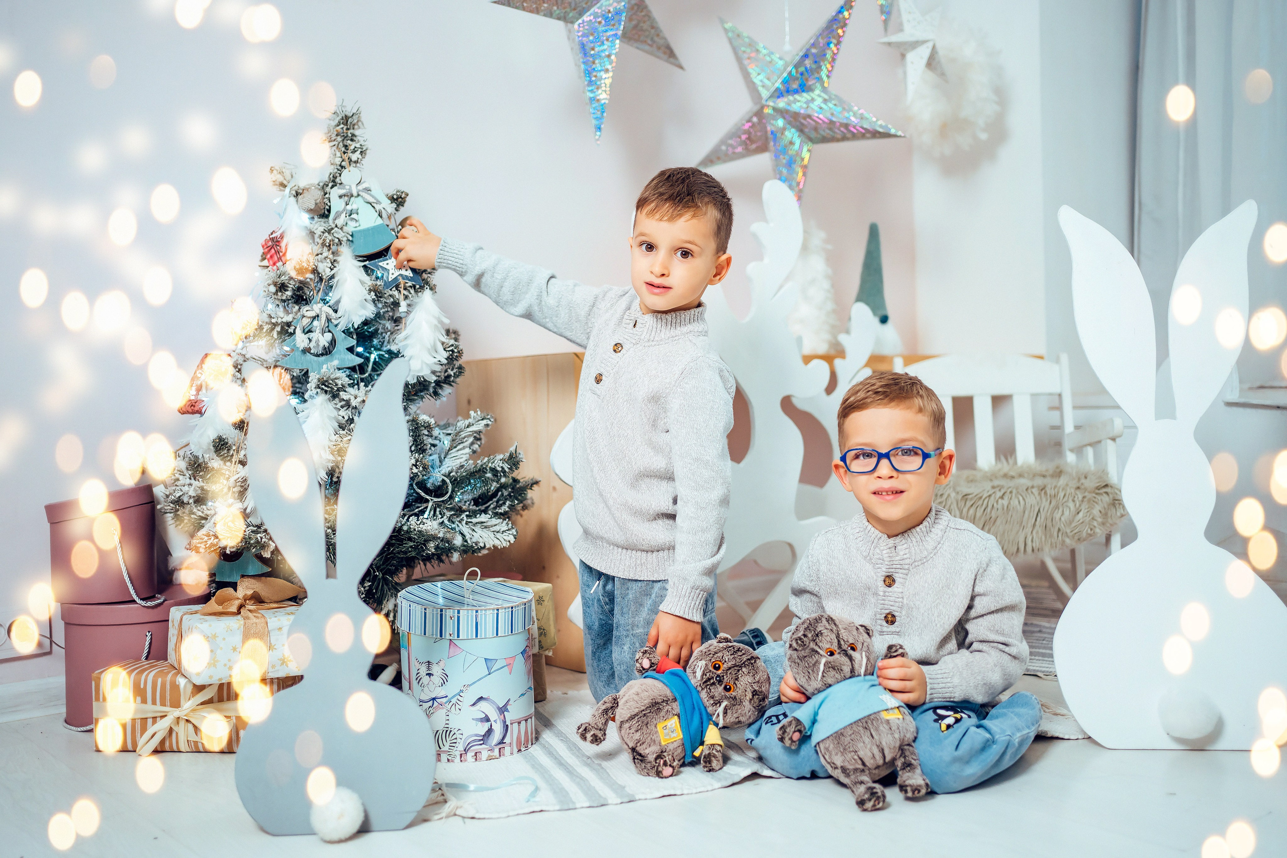 Новогодняя семейная съемка. Семейный и детский фотограф в Ростове-на-Дону Екатерина Шевченко