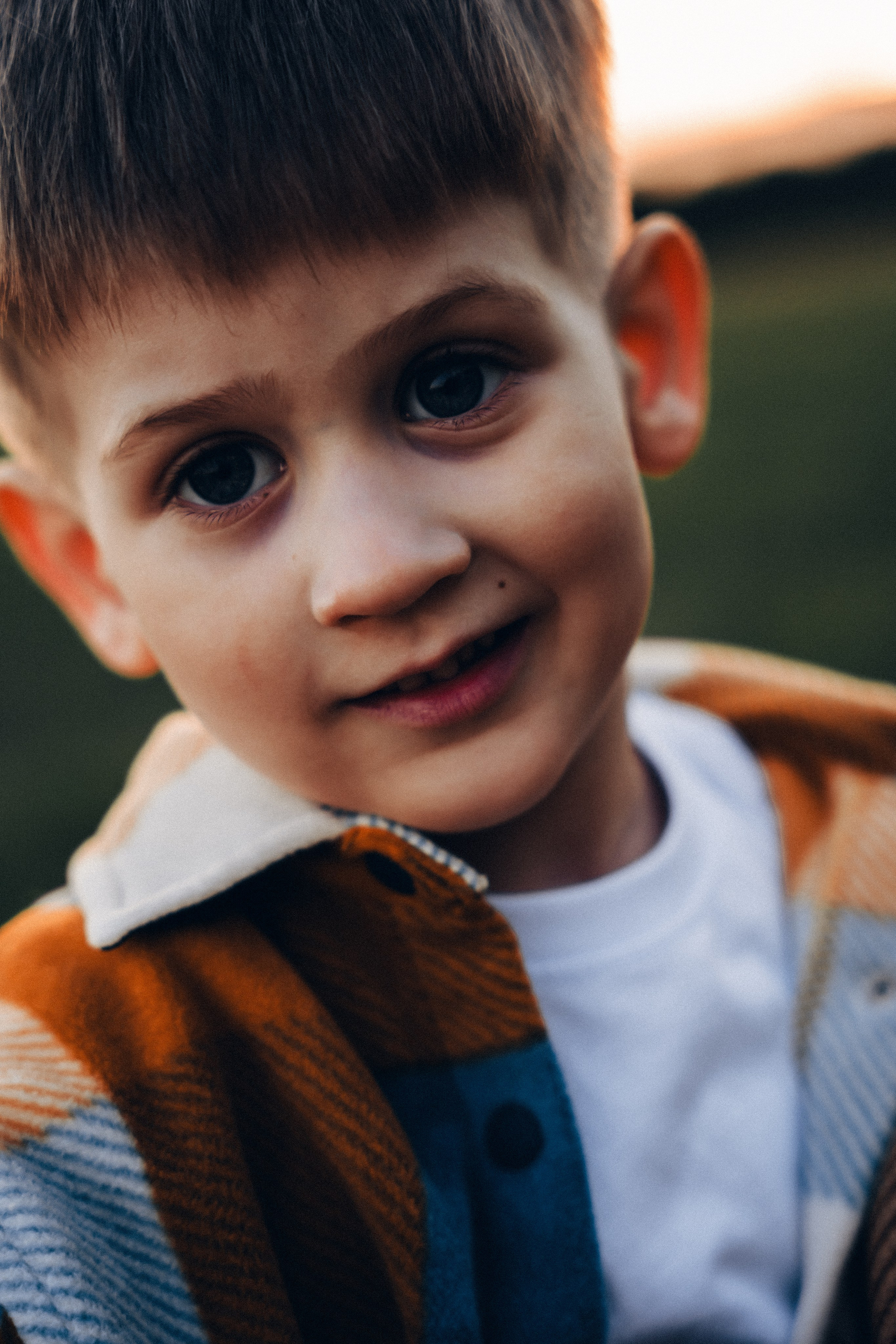 Семейная съемка на закате