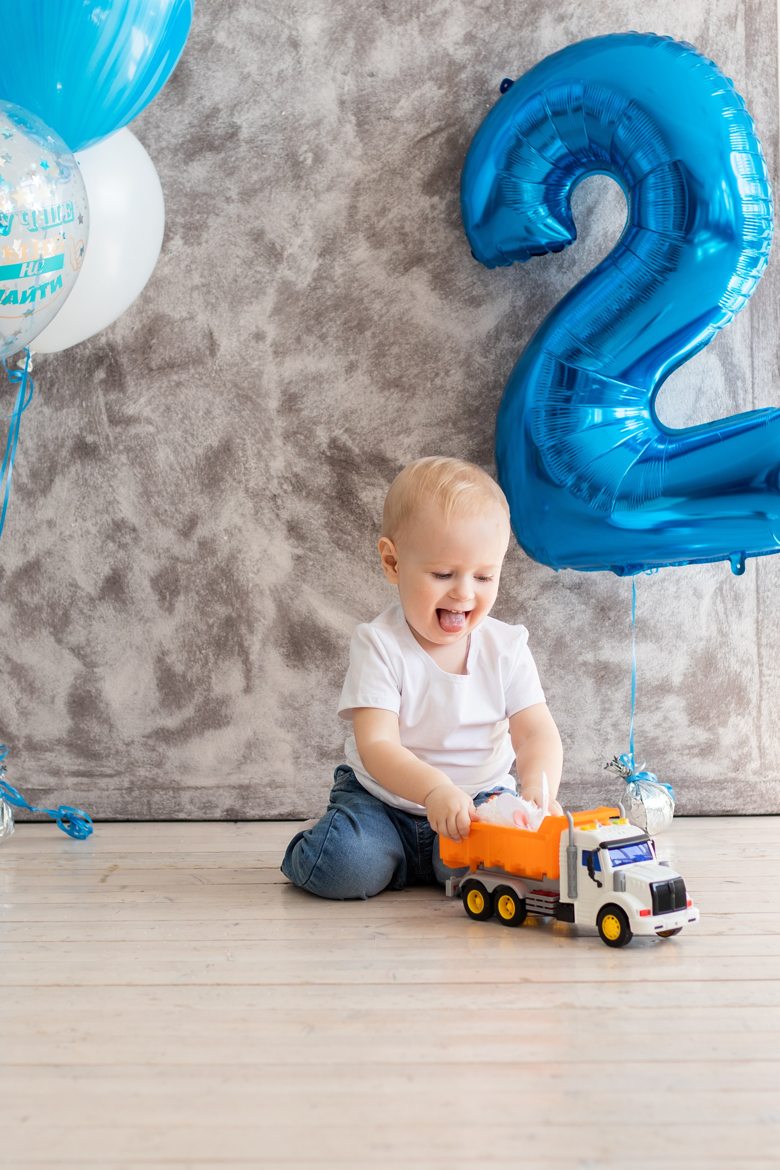 Семейные зарисовки на день рождения 2 года