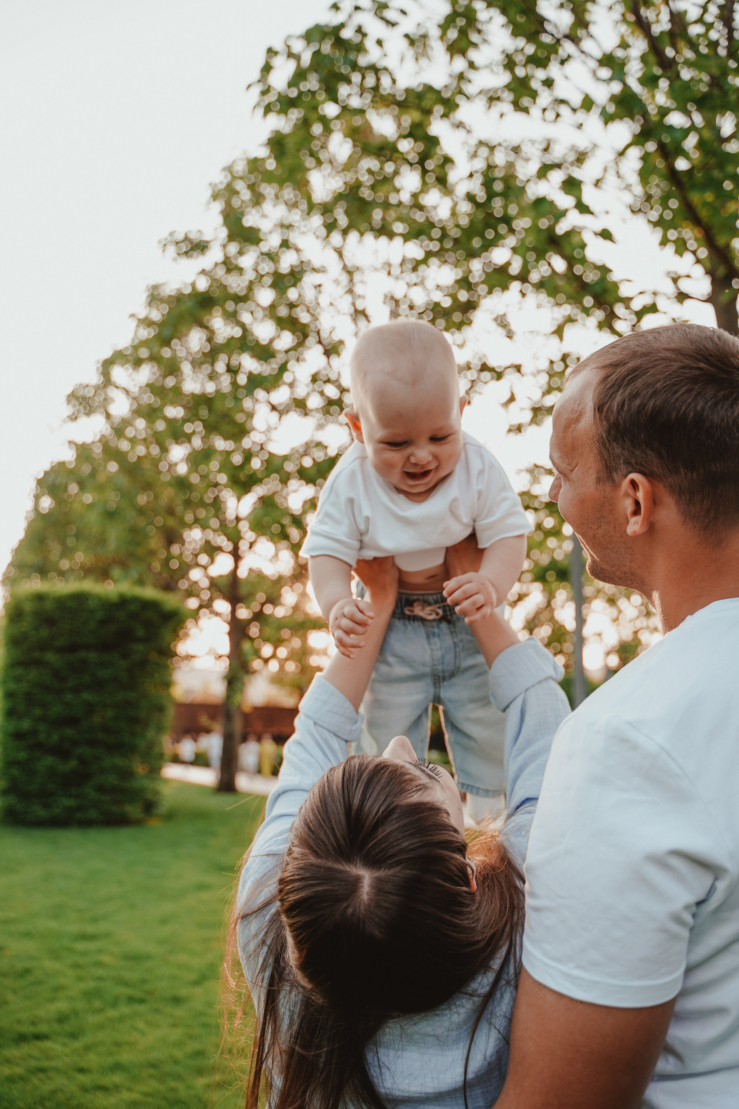 Семейная фотосессия в парке Галицкого. Семейный и женский фотограф в Краснодаре Анастасия Приймак