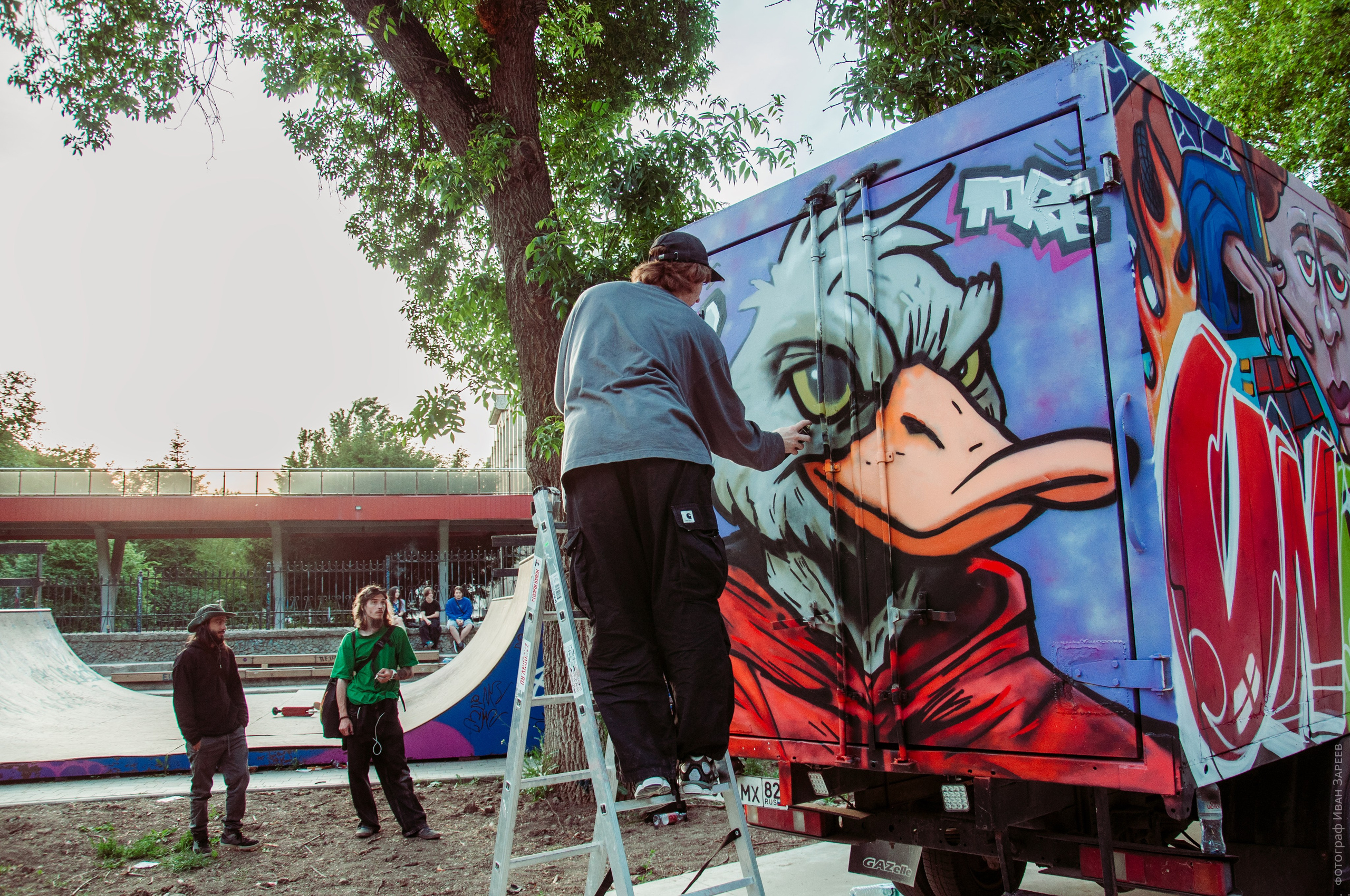 Граффити и брейкинг. Репортажный фотограф в Симферополе Зареев Иван