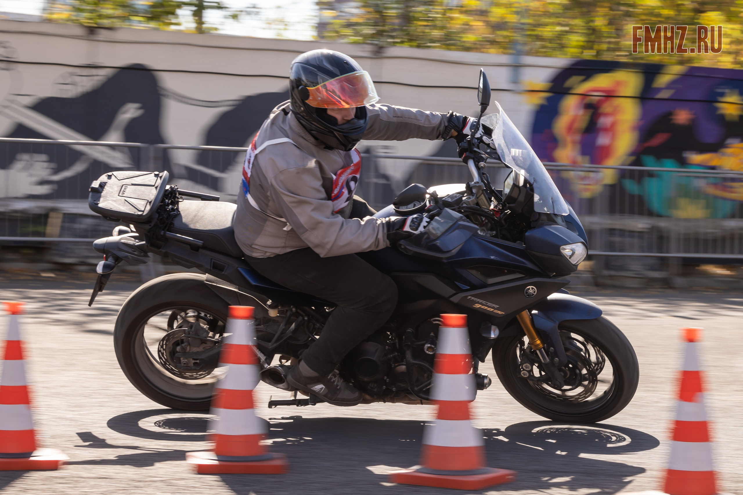 Соревнования по мотоджимхане на площадке Мосгортранс 15.09.2024. Фотограф Владимир Охрименко