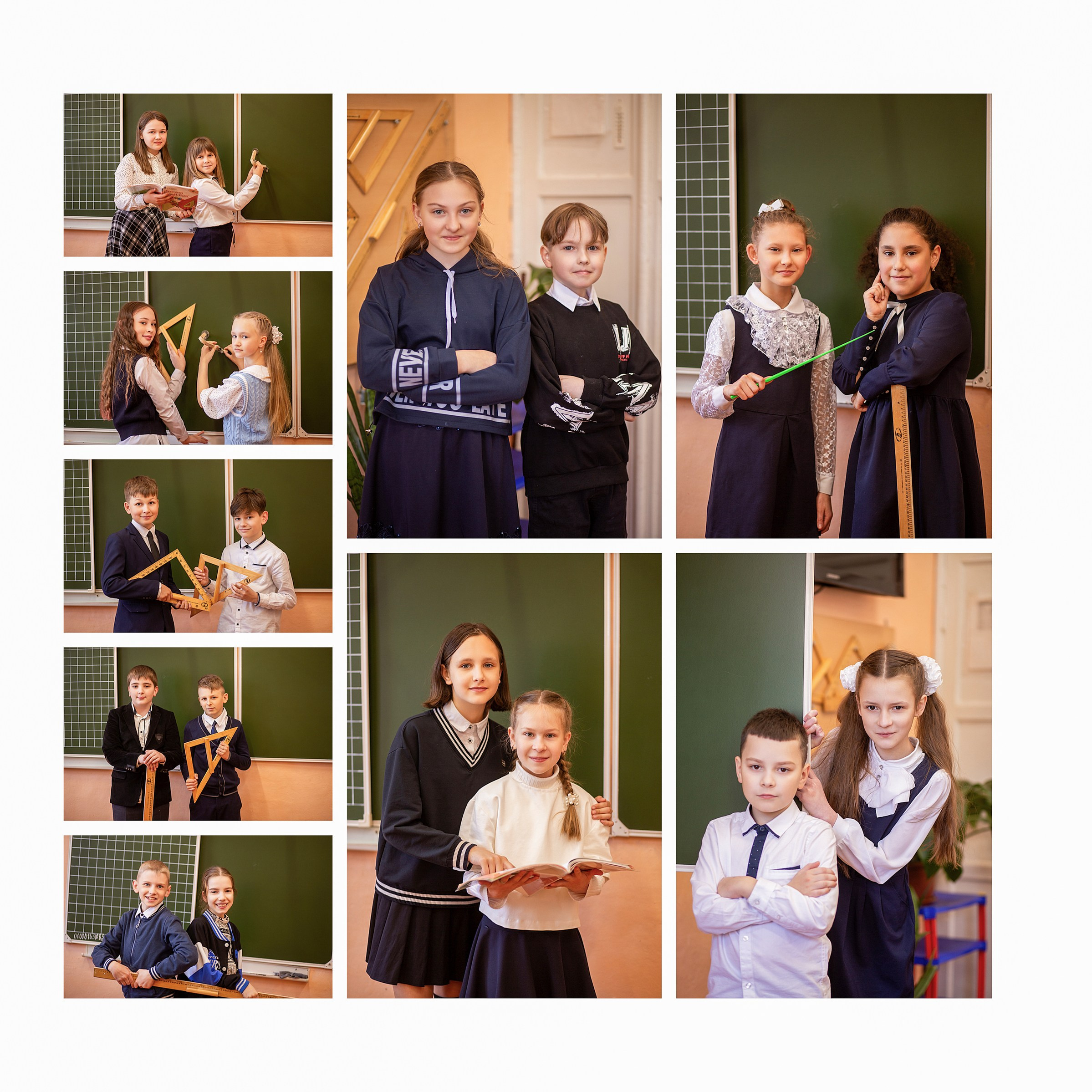 Многостраничная книга Интервью, 24 страницы «Минимализм». Студия выпускных альбомов Остров