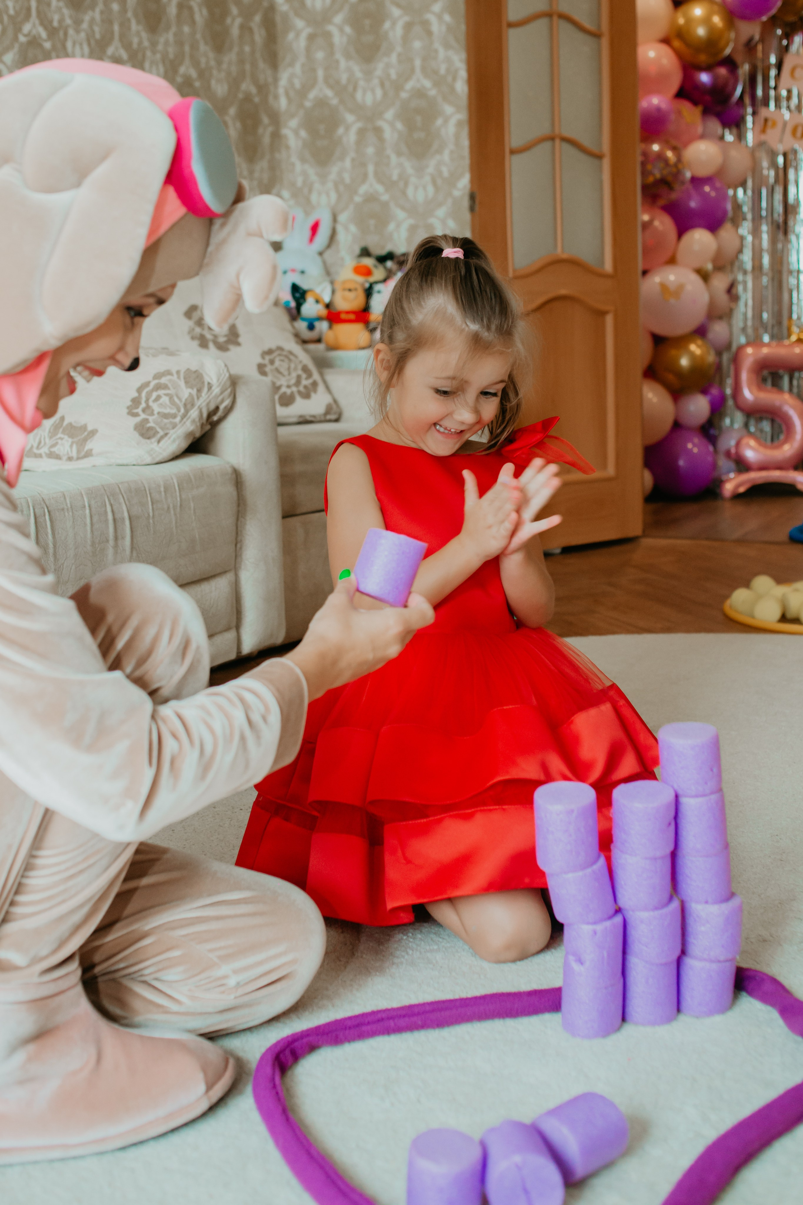 Детский день рождение. Агния 5 лет. Фотограф в Челябинске Ополихина Анна
