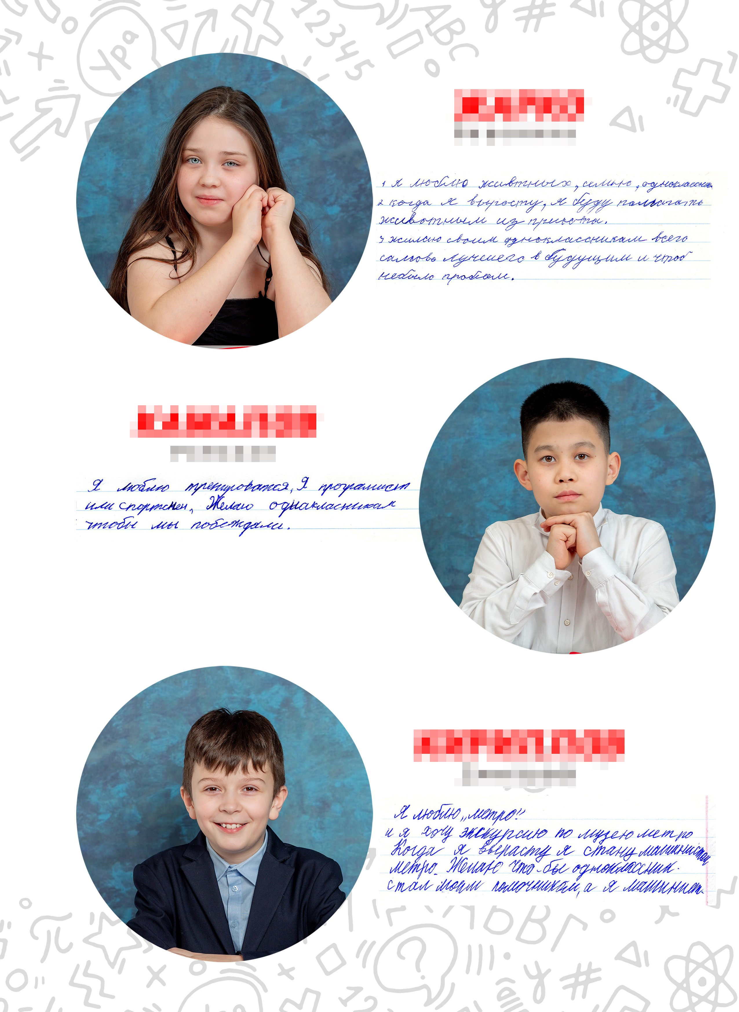 Многостраничный альбом для 4 класса. Фотограф и режиссер Московко Екатерина