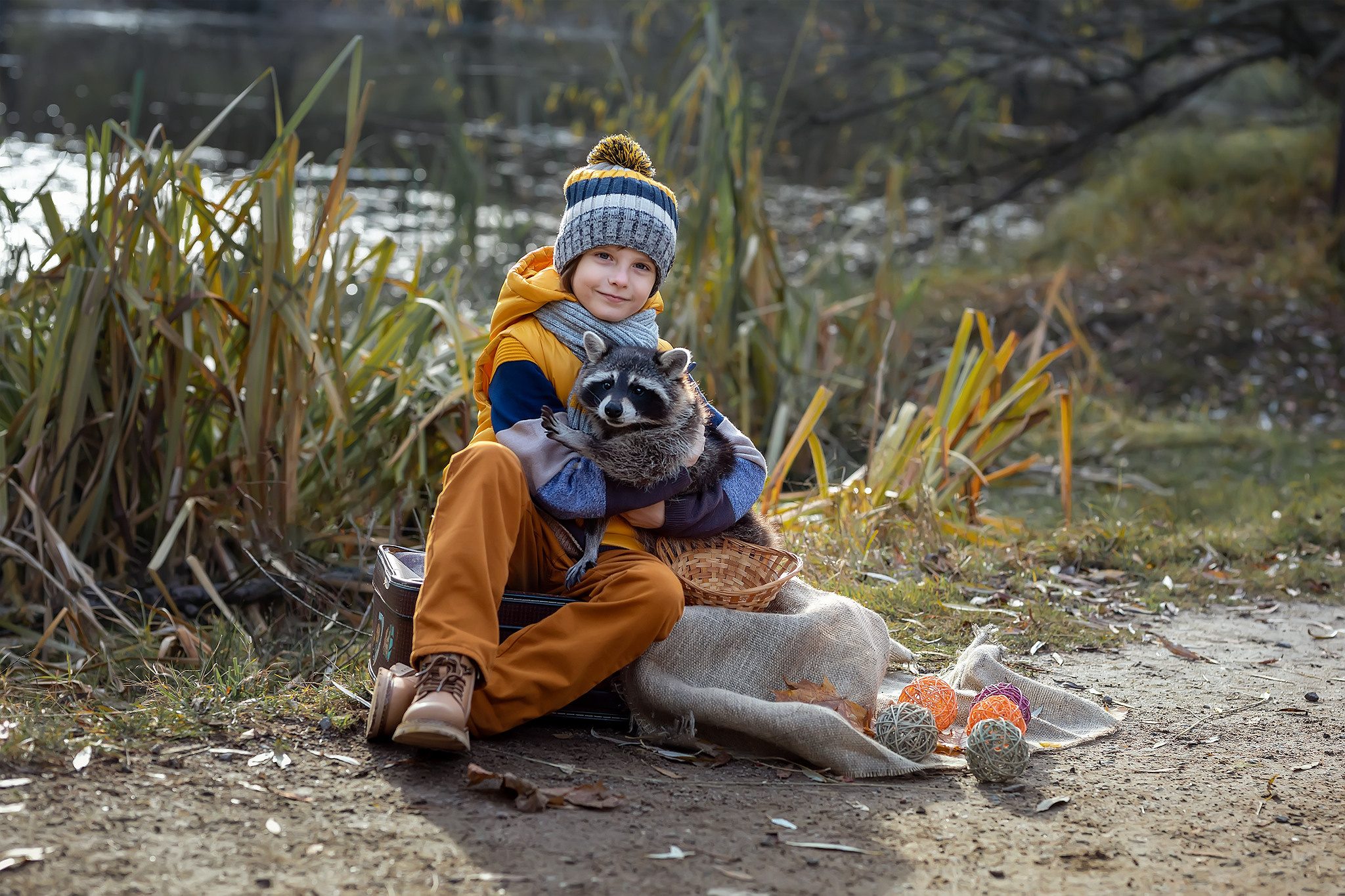 Фотосъемка с животными. Детский и семейный фотограф в Москве Перфилова Анна