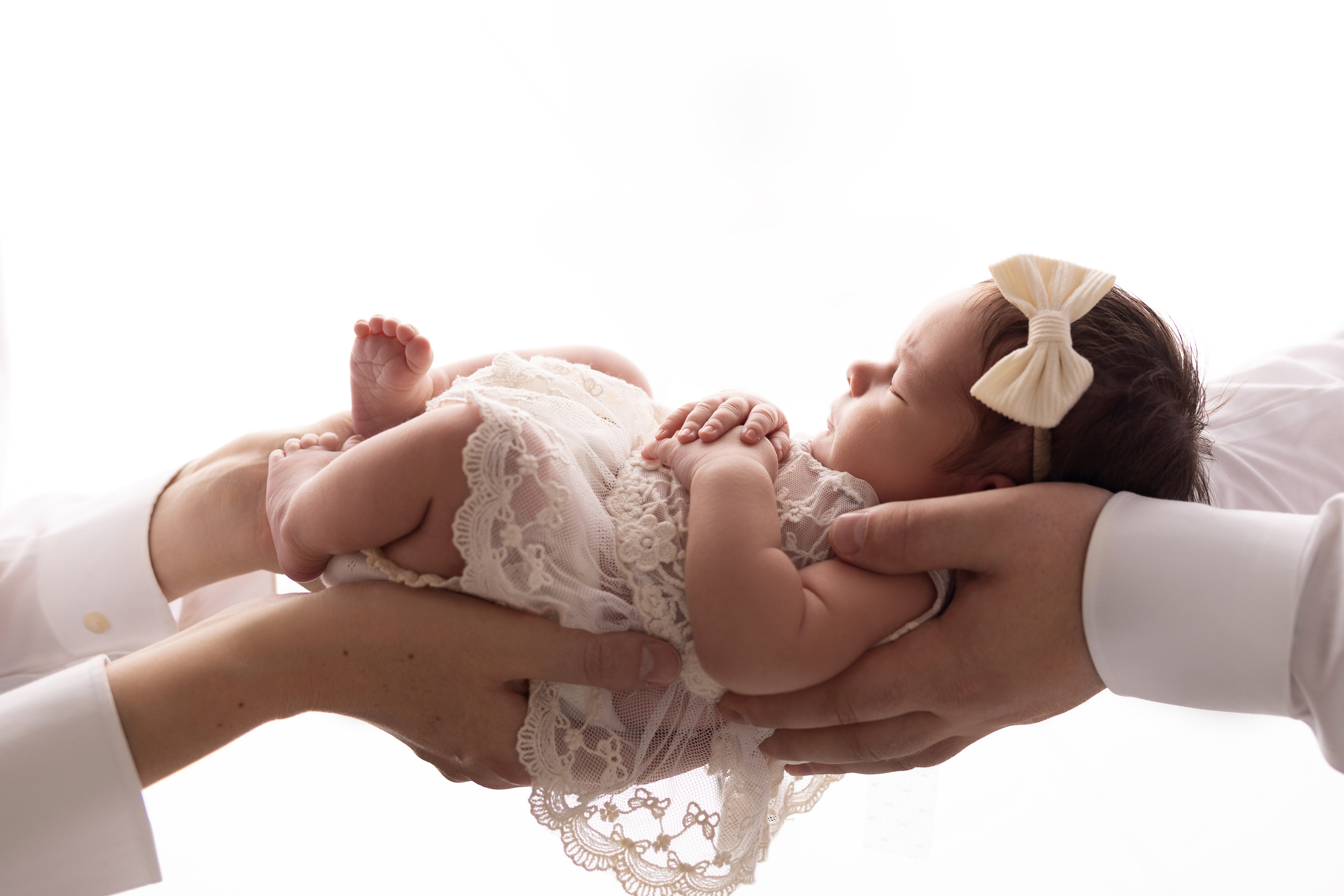 Классическая фотосессия малыша. Фотограф новорожденных малышей в Омске и Омской области Эльвира Камаева