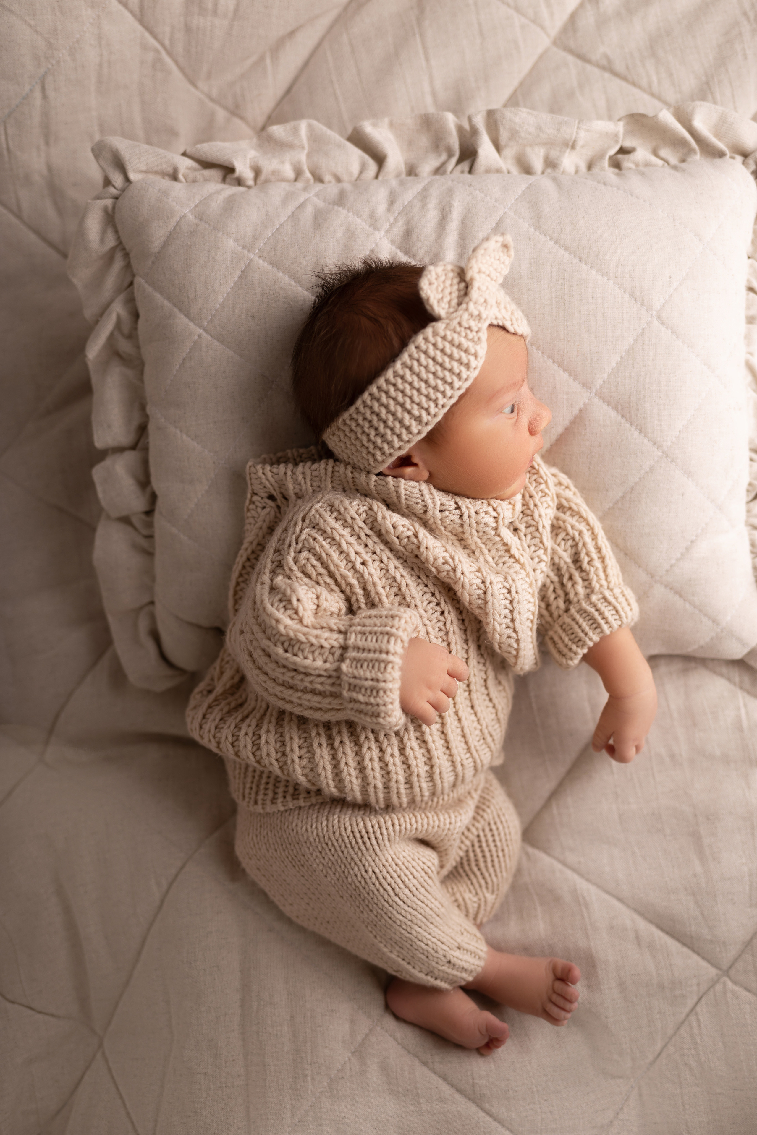 Newborn съемка в стиле Лайф. Фотограф новорожденных малышей в Омске и Омской области Эльвира Камаева