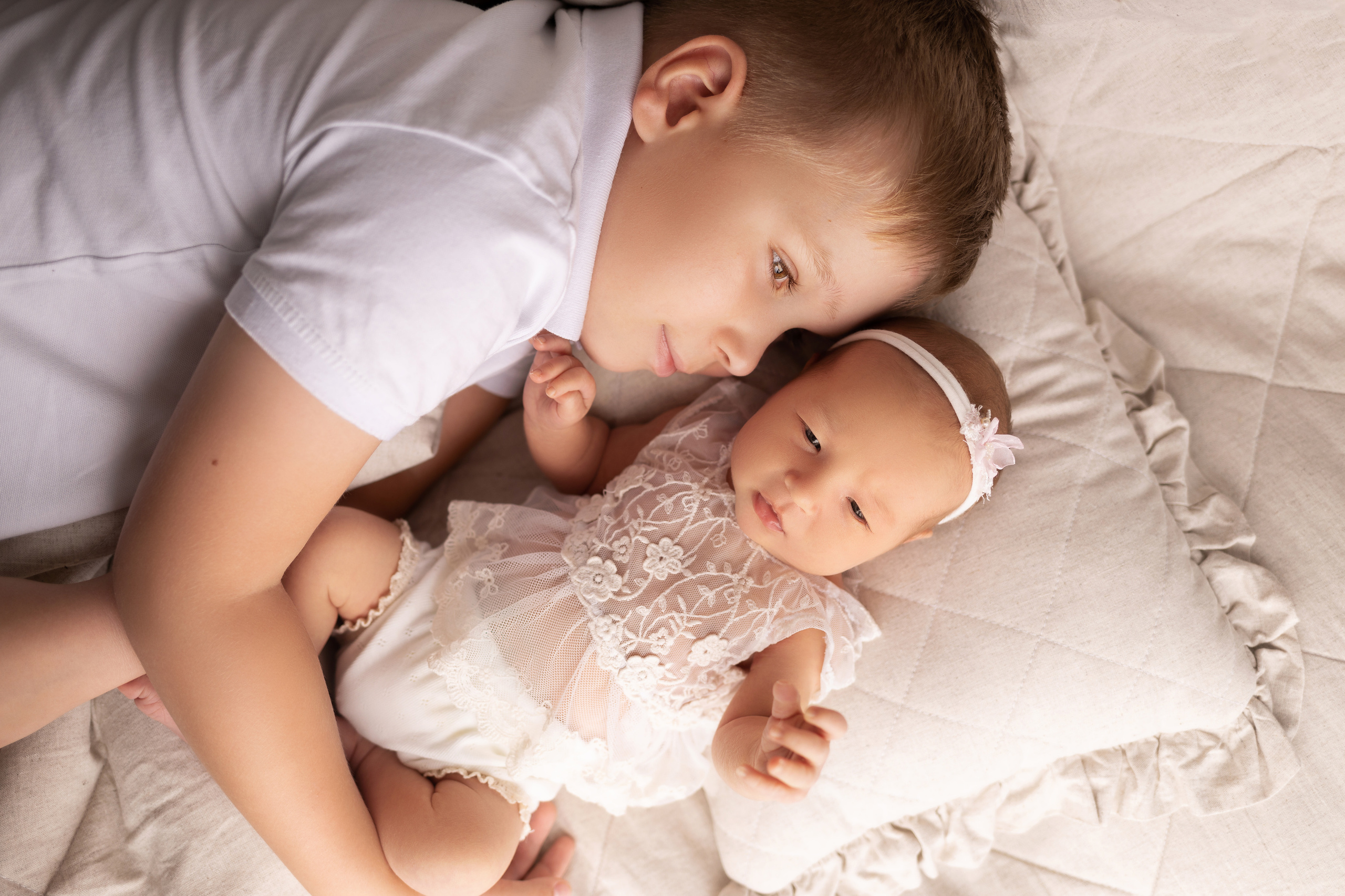 Newborn съемка в стиле Лайф. Фотограф новорожденных малышей в Омске и Омской области Эльвира Камаева