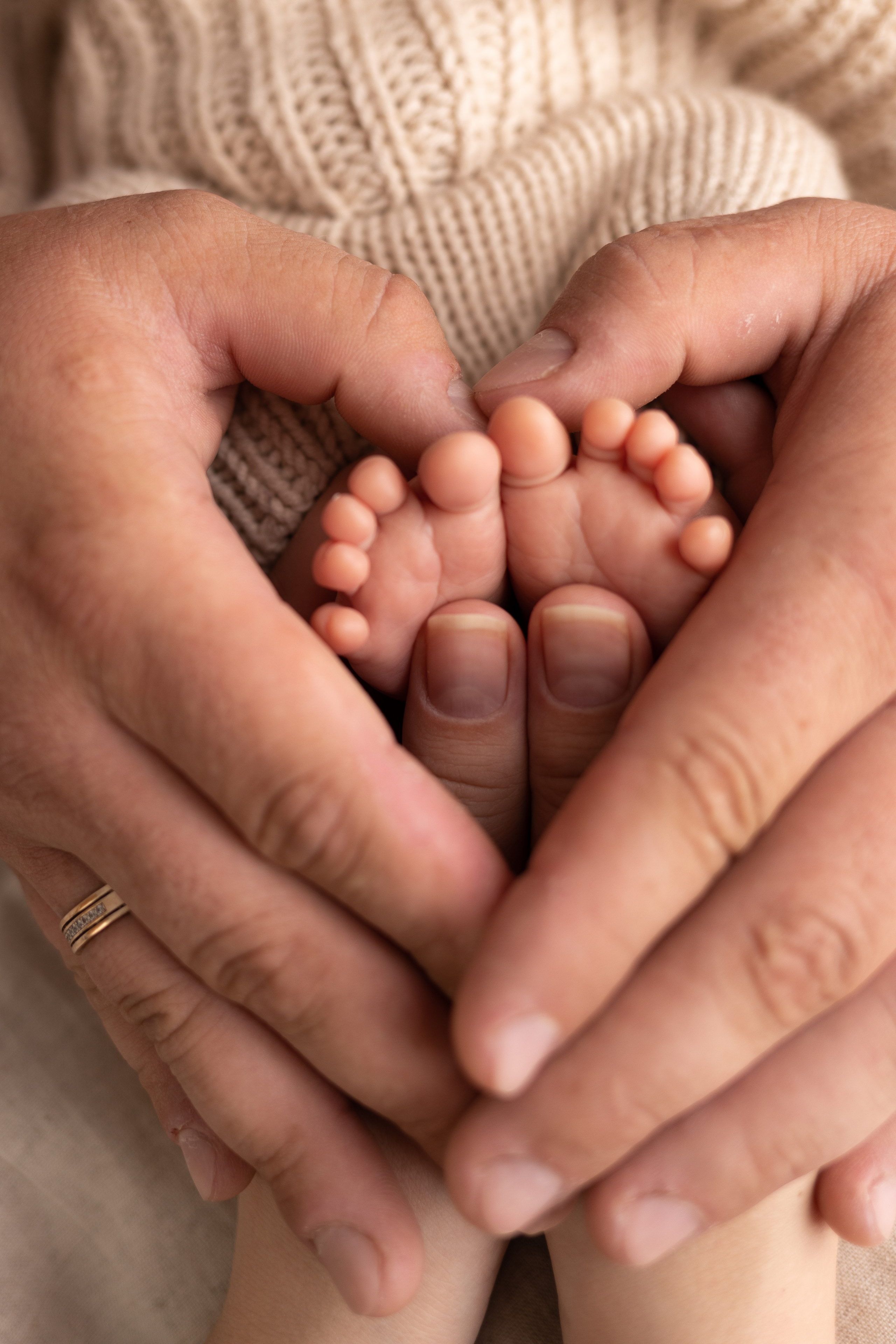 Newborn съемка в стиле Лайф. Фотограф новорожденных малышей в Омске и Омской области Эльвира Камаева