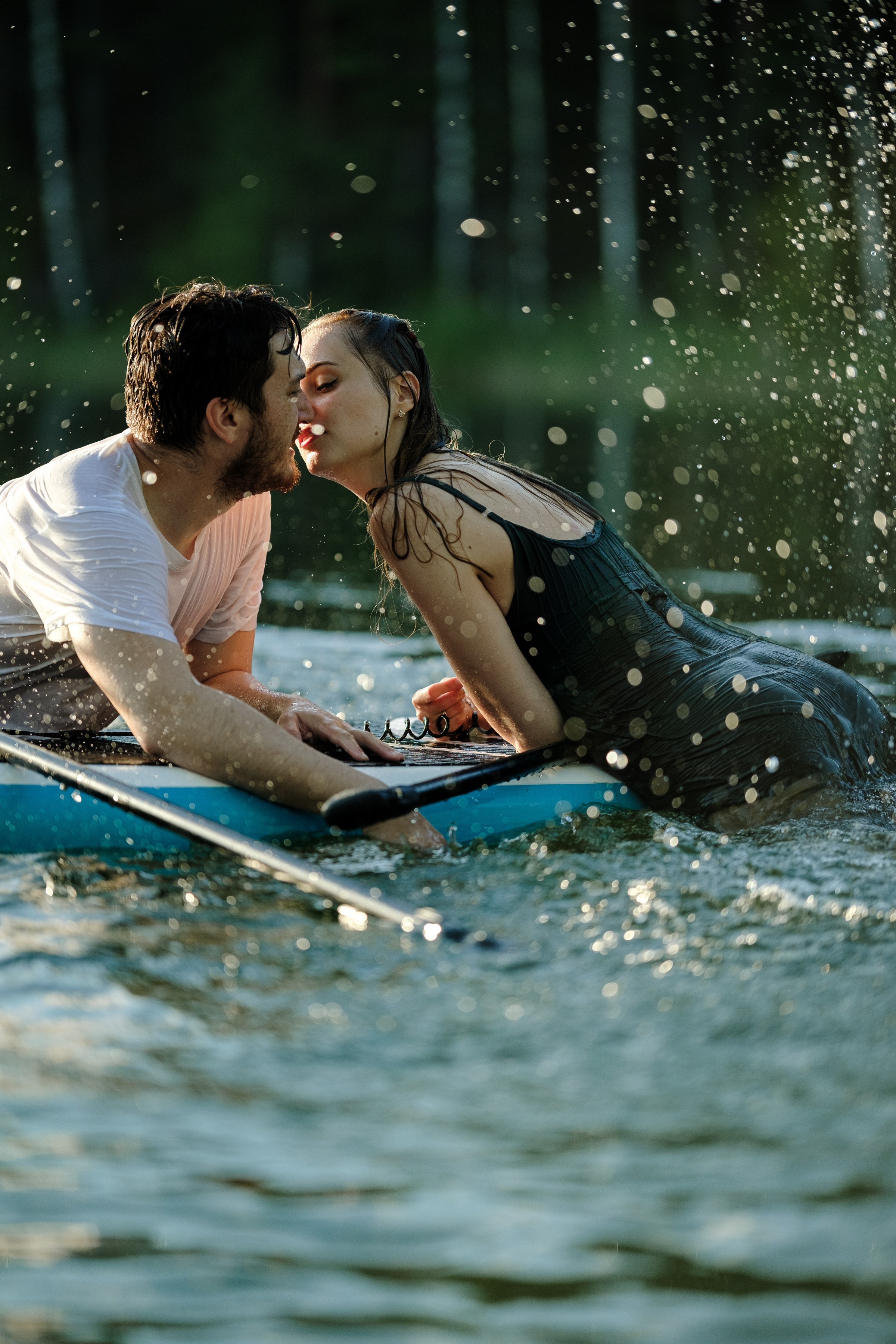 Петя и Лина, на сапах. Интерьерный фотограф и видеограф в Санкт-Петербурге Вадим Балбашевский