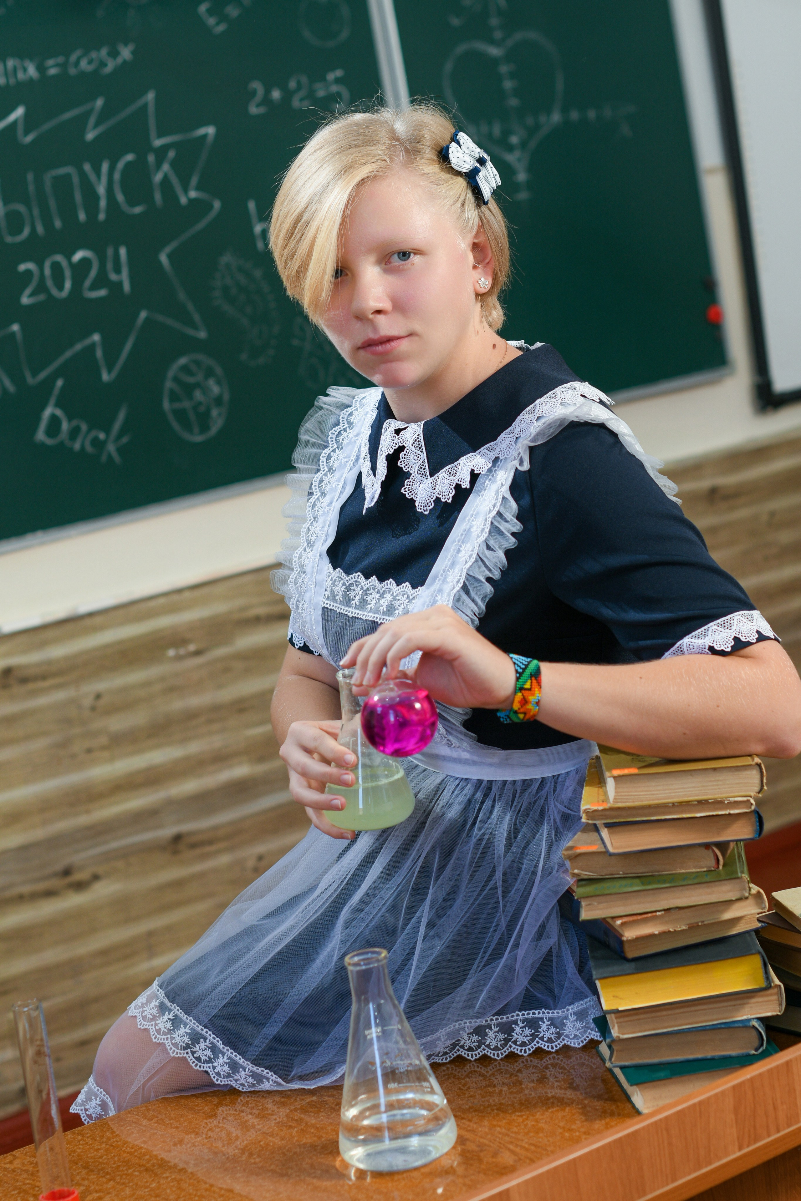 Фотосессия для выпускного альбома в стенах школы. Вячеслав Скрипник Фотограф Краснодар