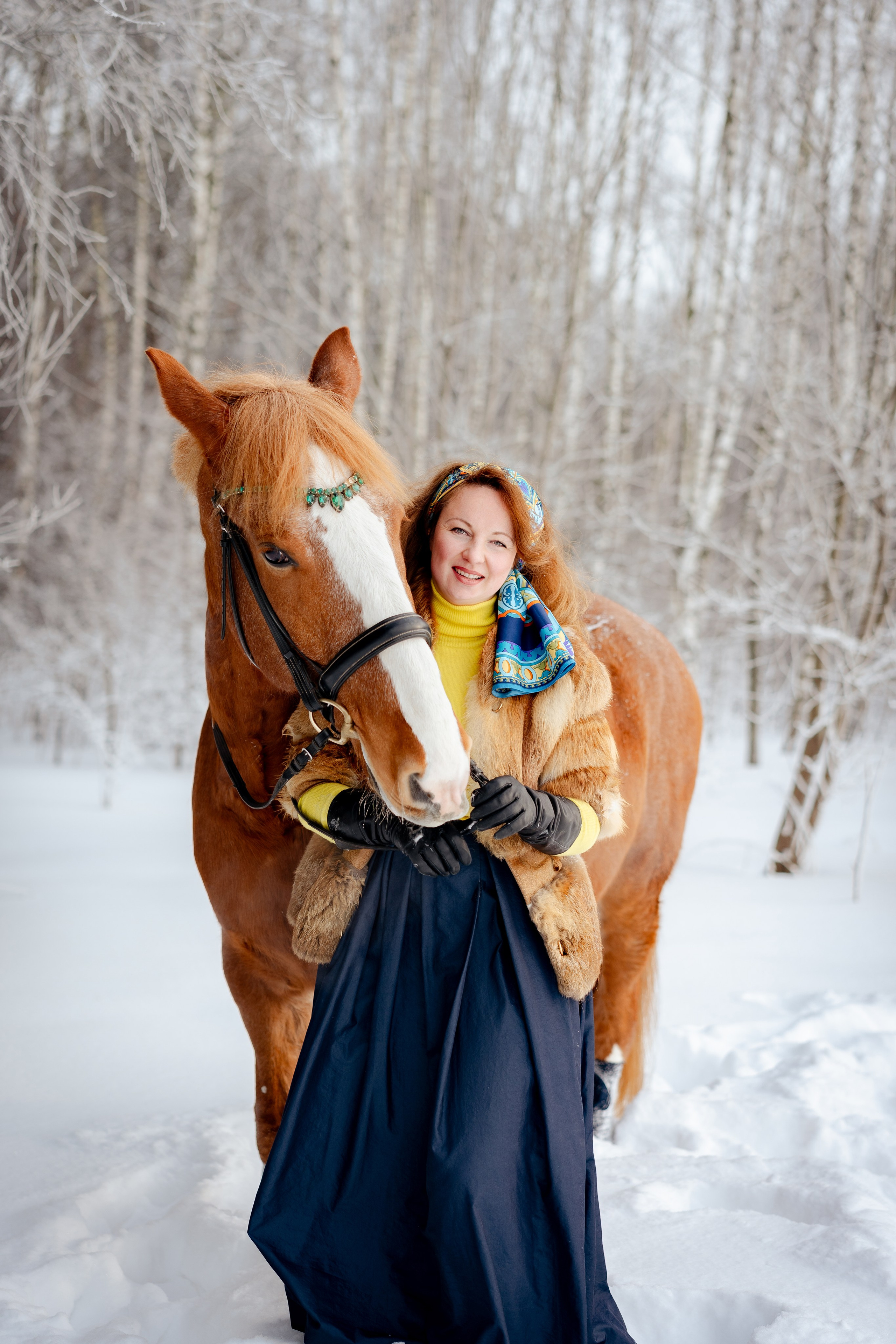Ольга и Любимчик. Портретный и семейный фотограф в Москве/Видное