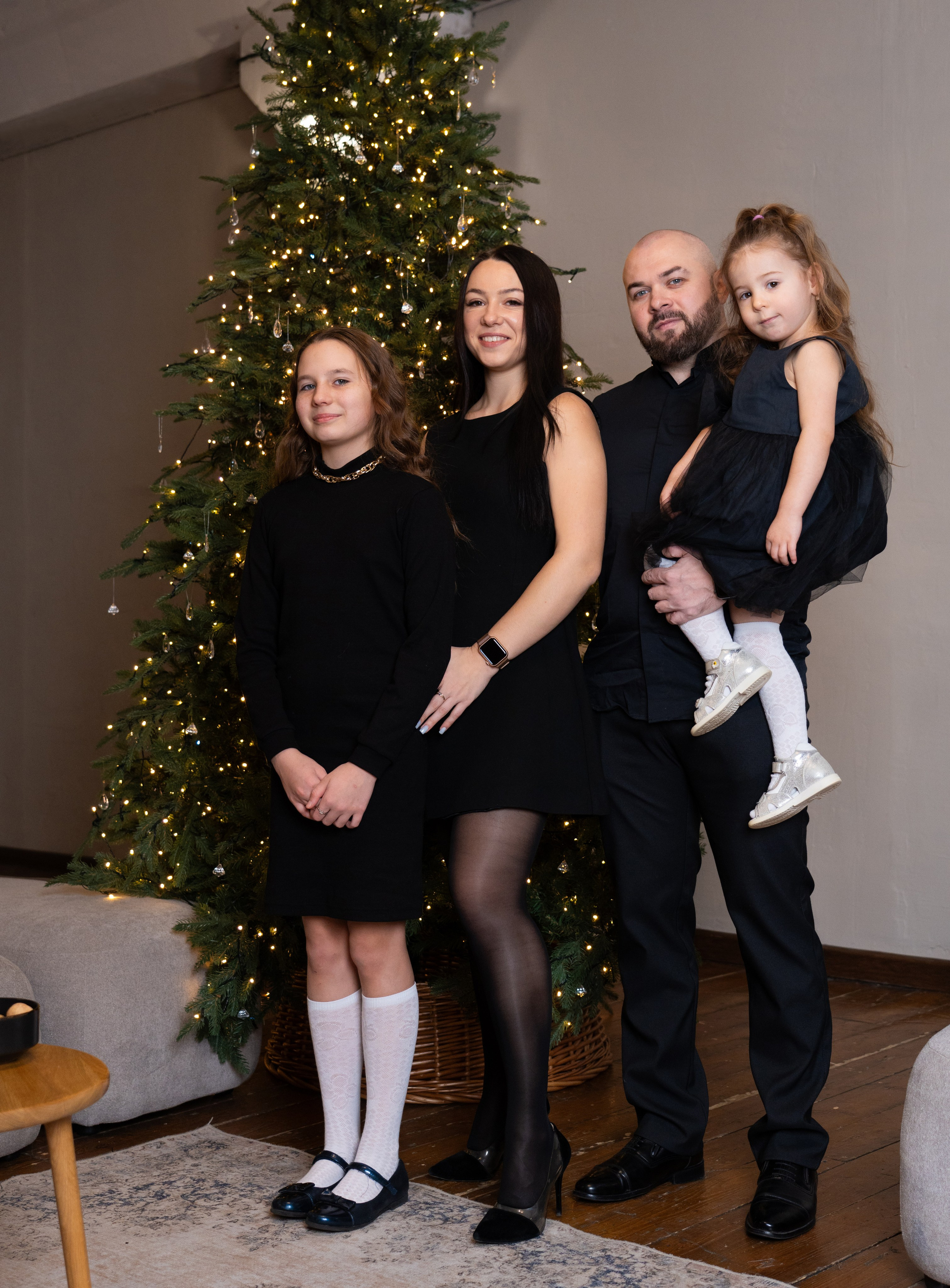 Семейная Новогодняя фотосессия. Фотограф в городе Владимир