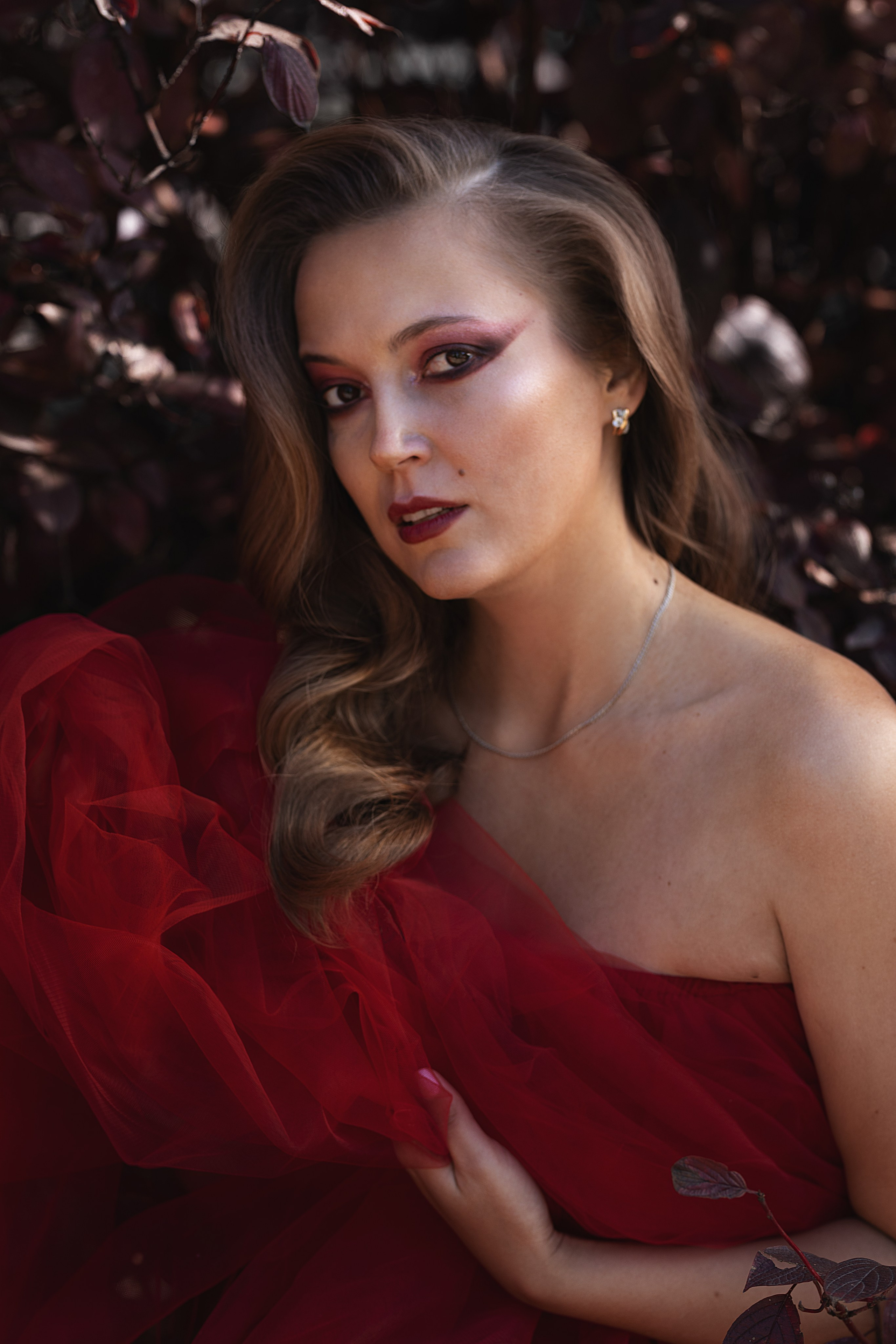 Red garden. Портретный фотограф Кристина Лукьянова