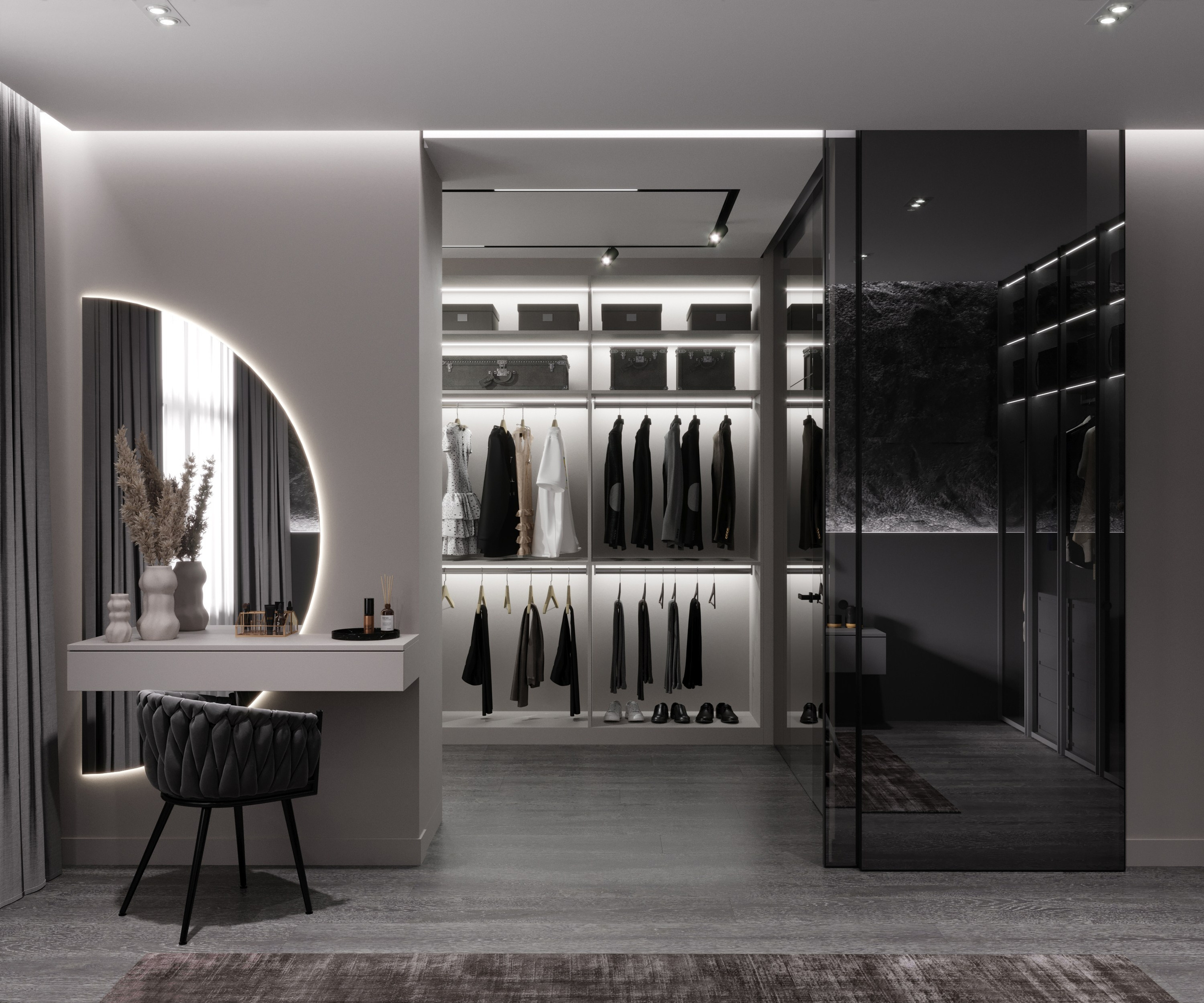 Дизайн - проект таунхауса под городом Екатеринбургом. Анастасия Дремина DREMINA INTERIORS